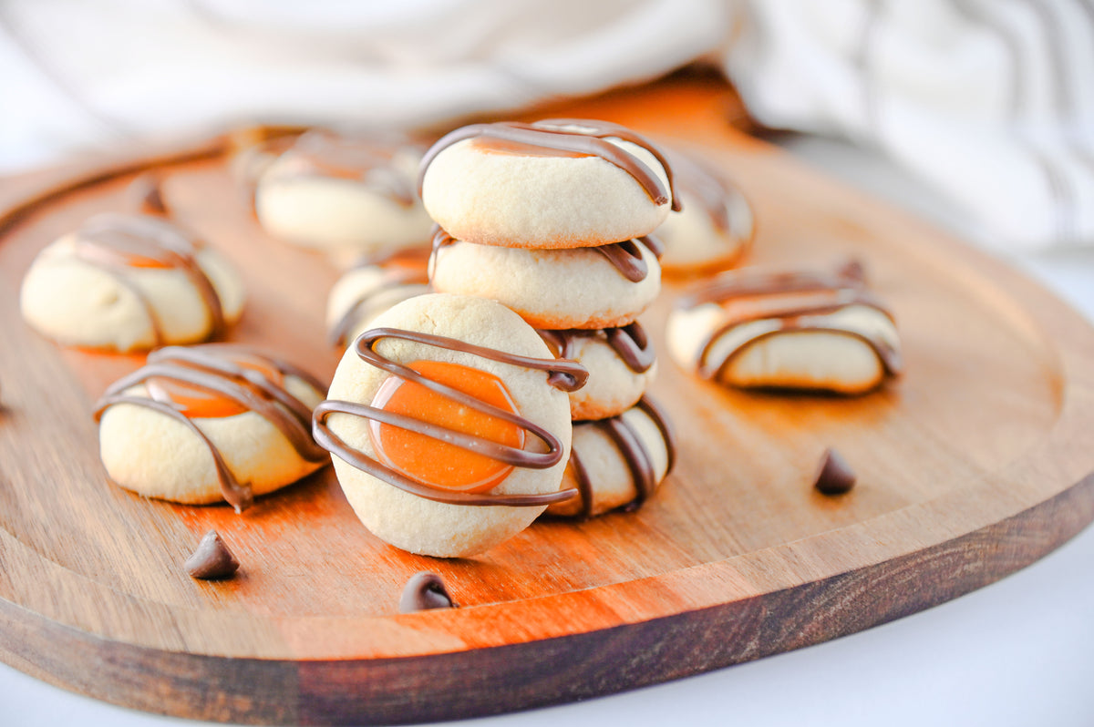 Twix Thumbprint Cookies Set #5