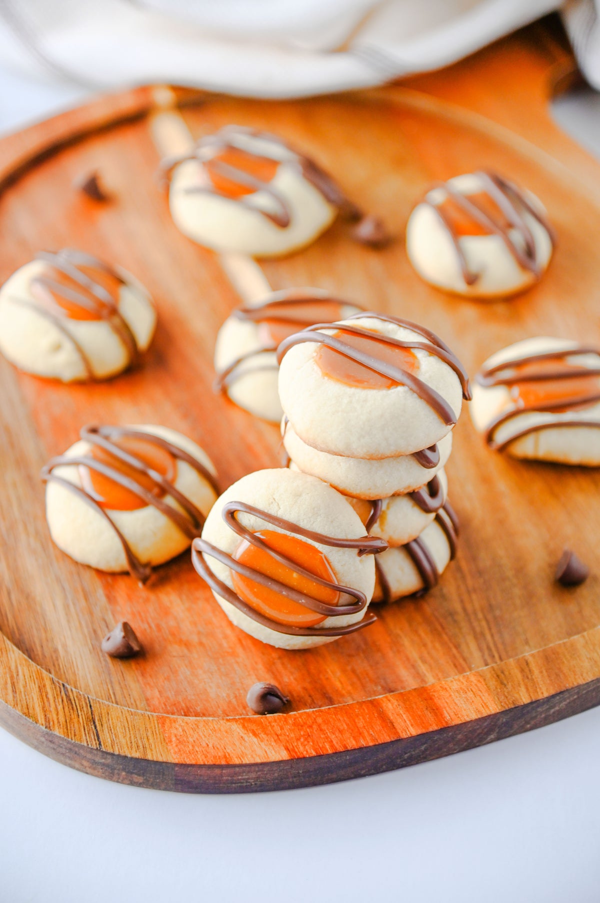 Twix Thumbprint Cookies Set #5