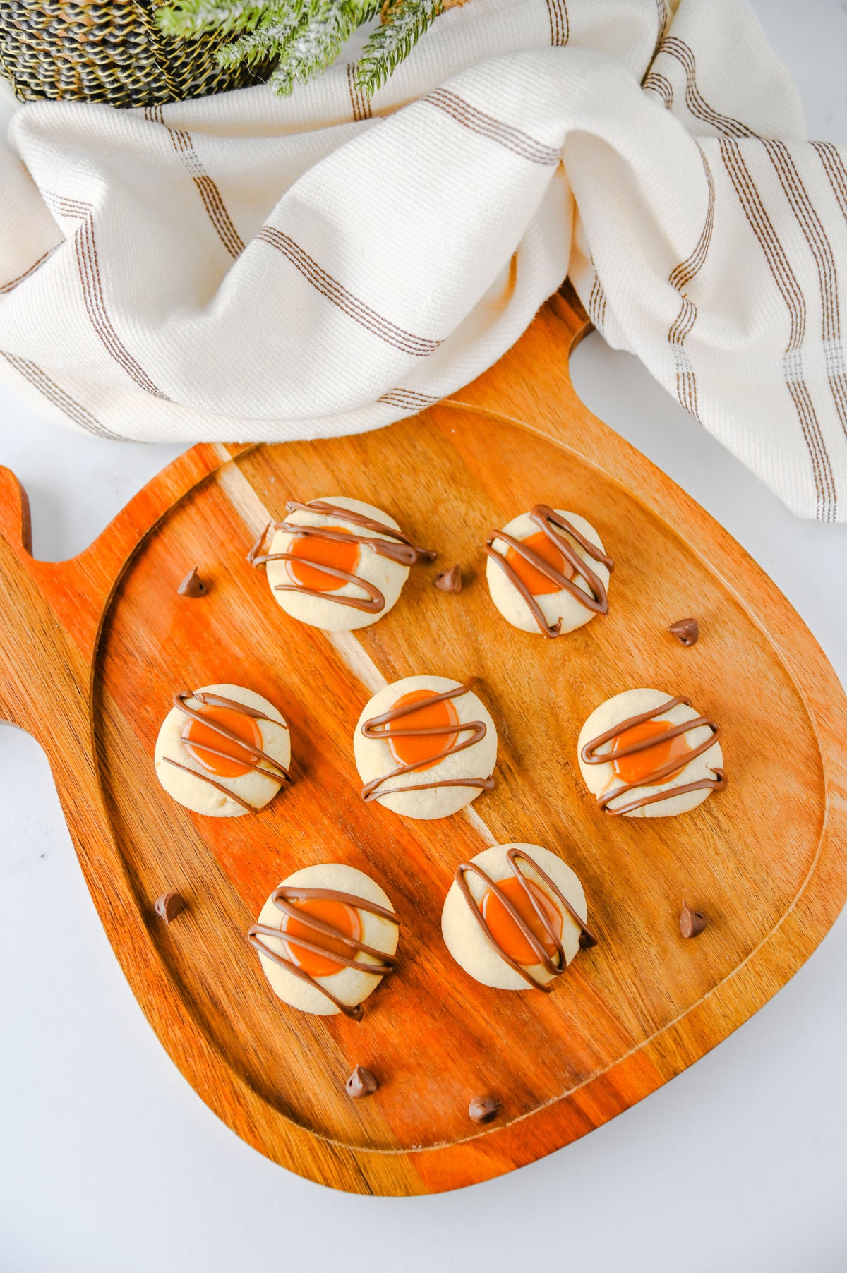 Twix Thumbprint Cookies Set #5