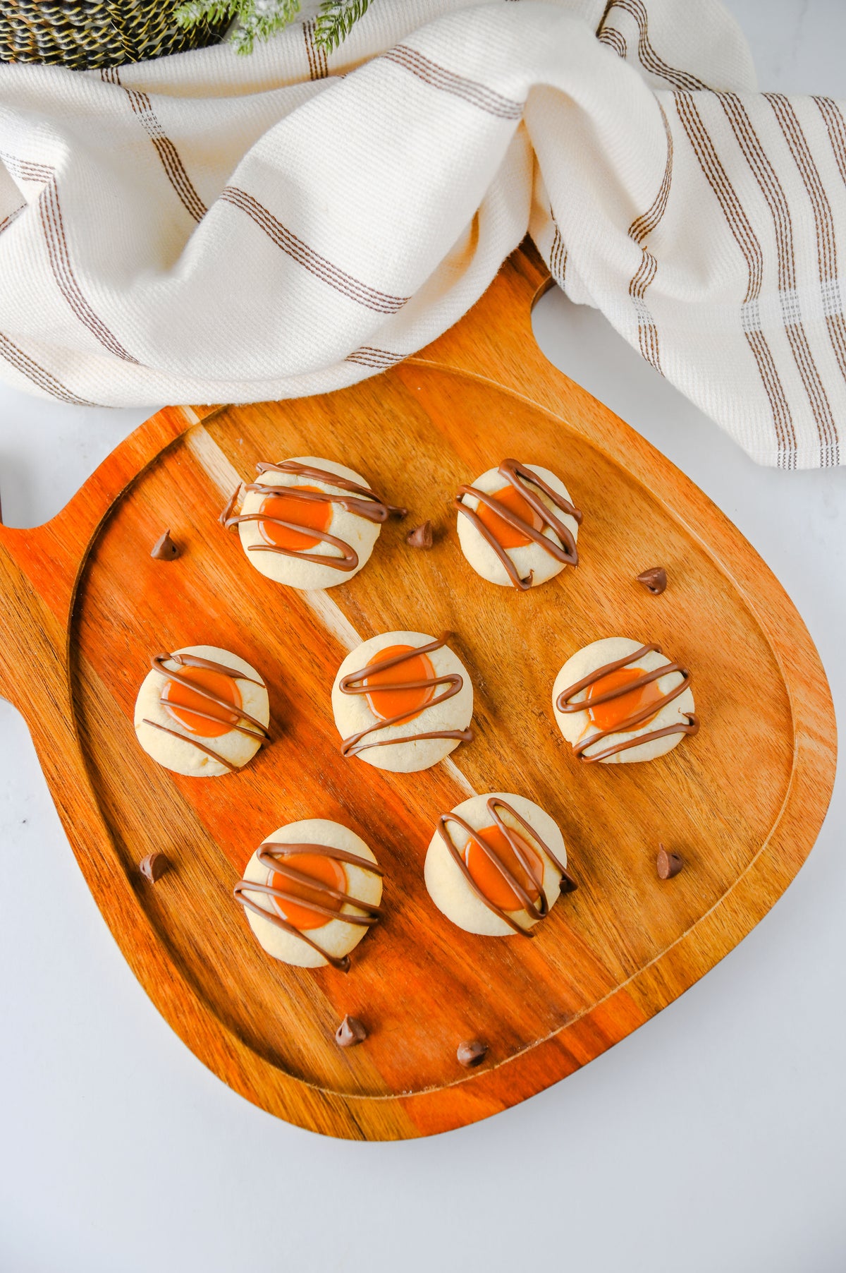 Twix Thumbprint Cookies Set #5