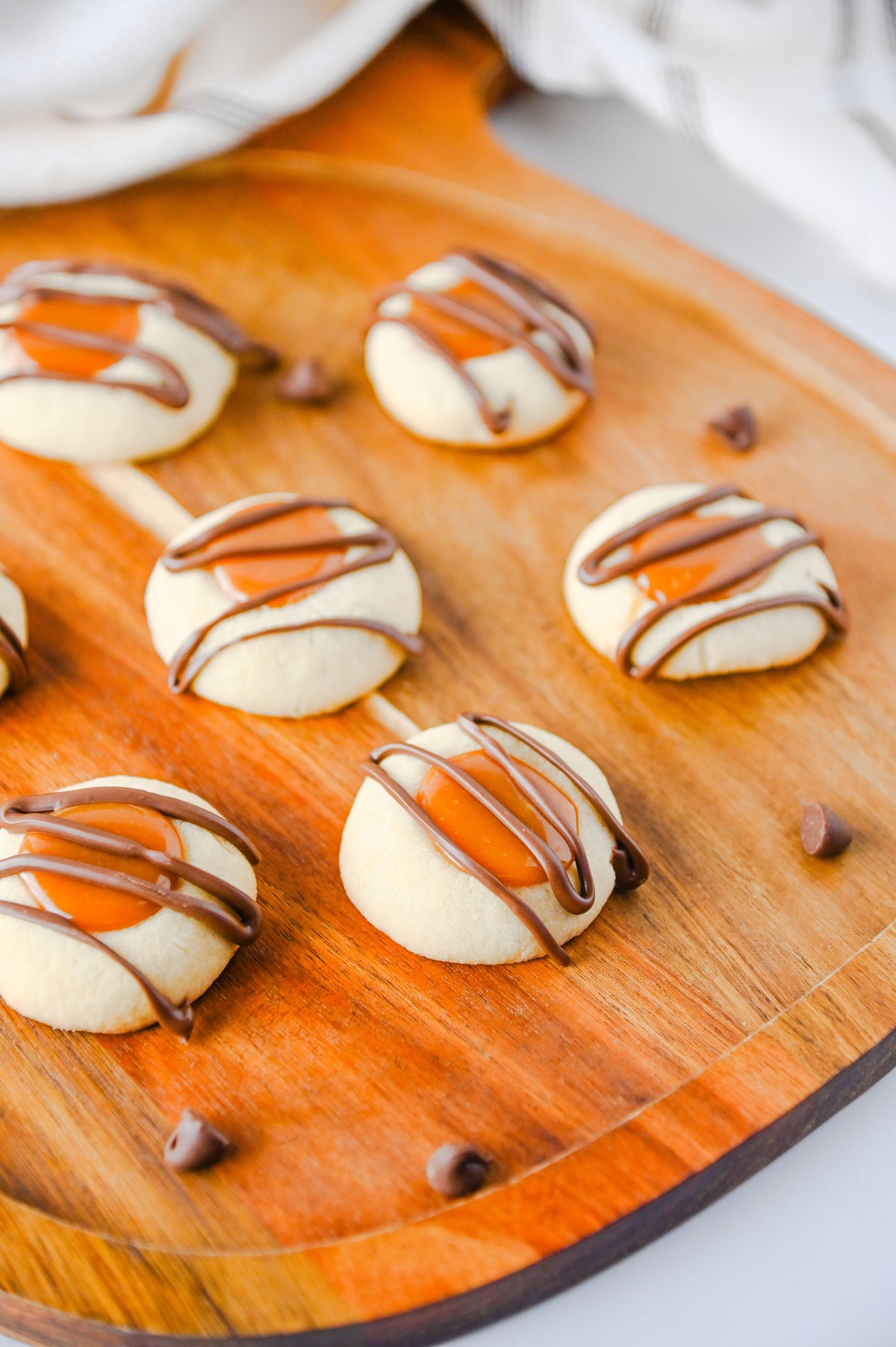 Twix Thumbprint Cookies Set #5
