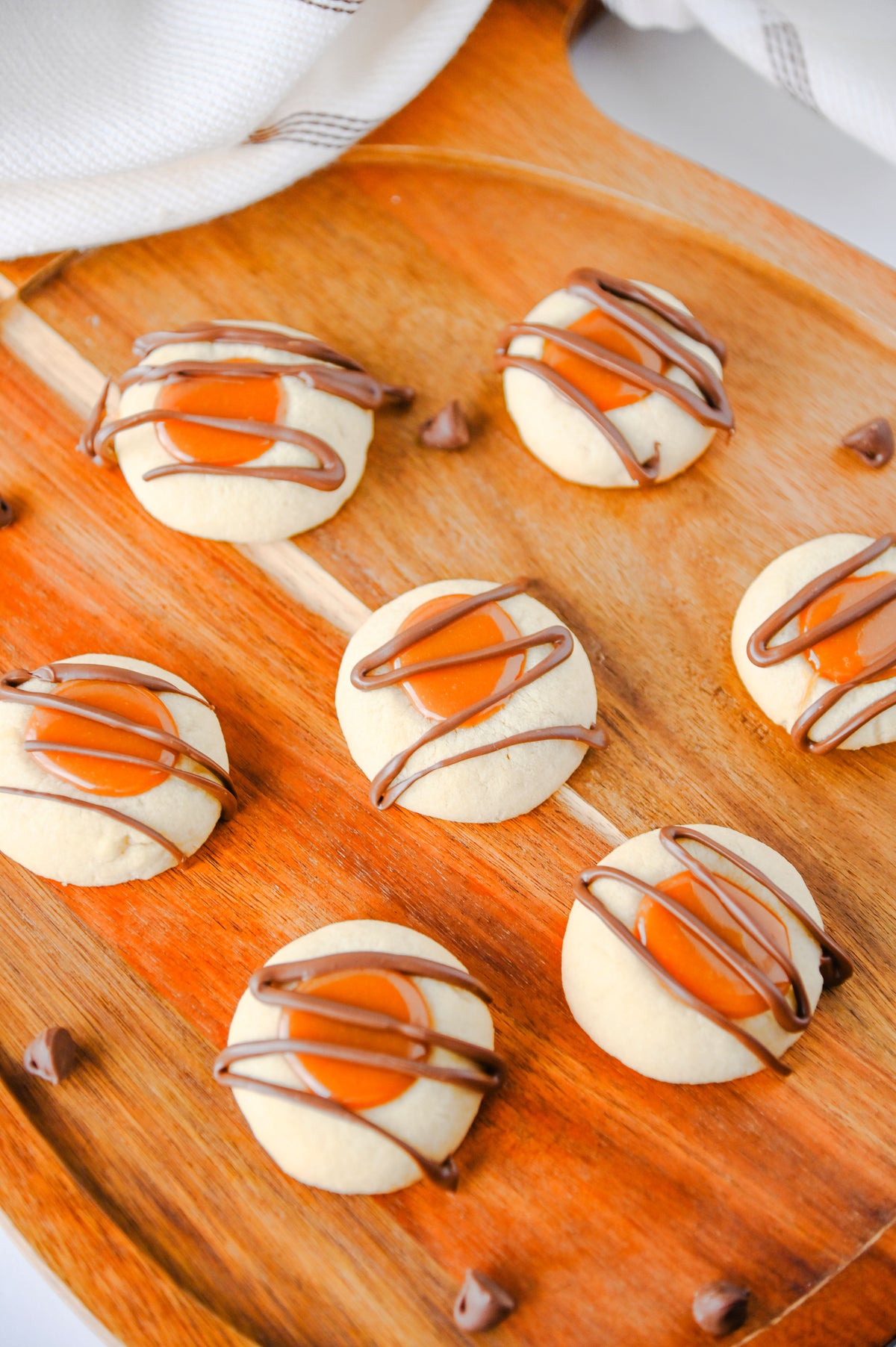 Twix Thumbprint Cookies Set #5
