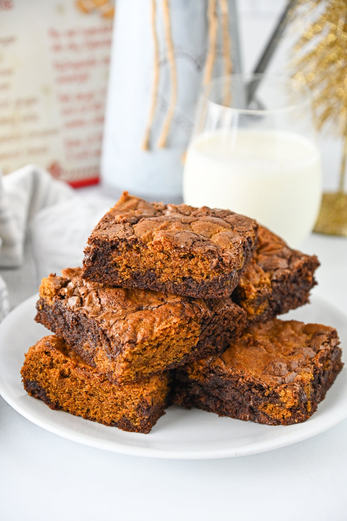 Gingerbread Brownies Set #6