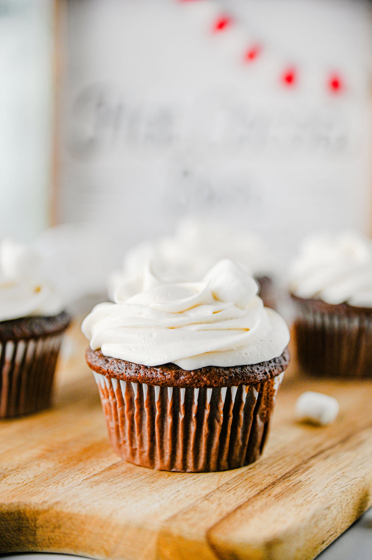Hot Chocolate Cupcakes Set #6