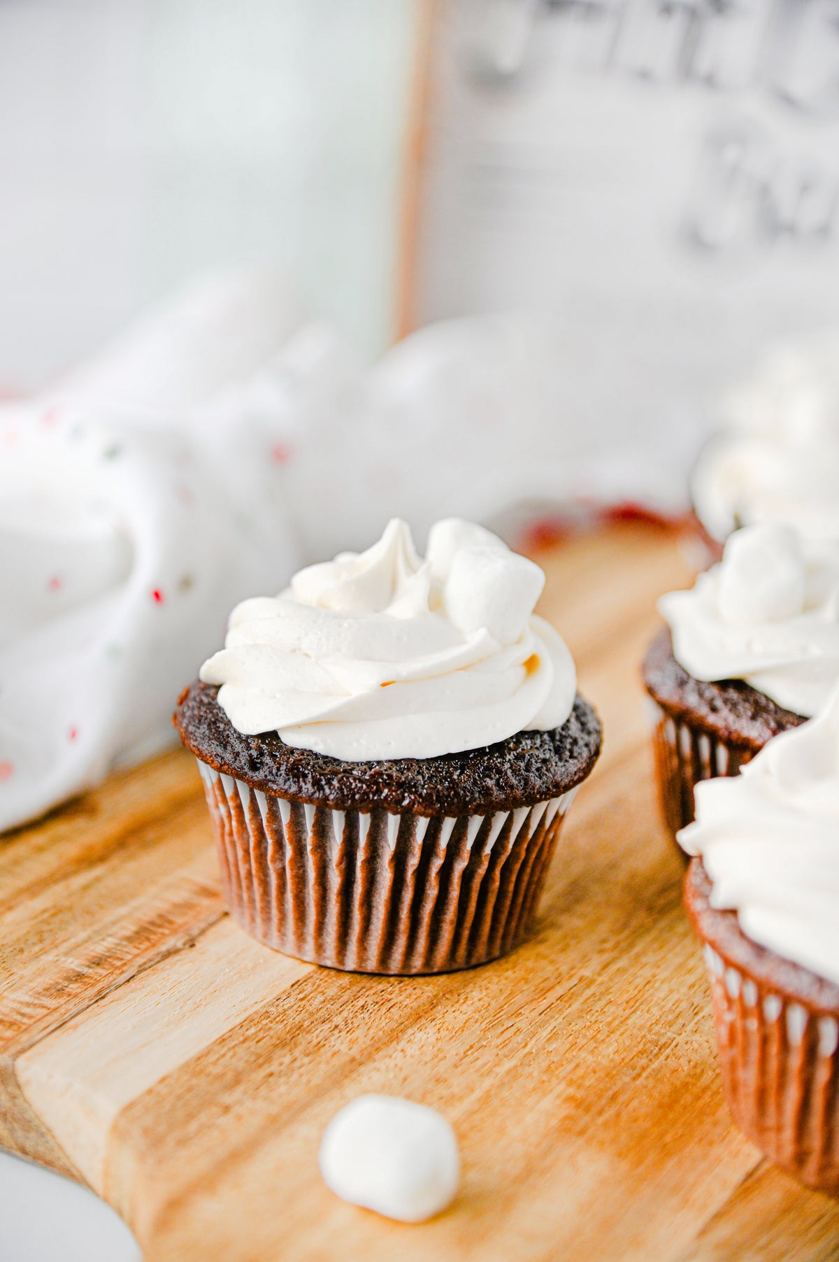 Hot Chocolate Cupcakes Set #6