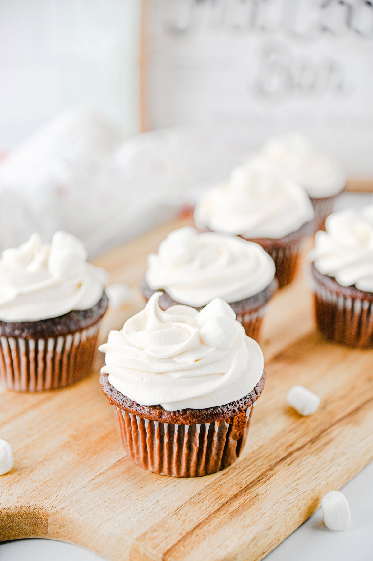 Hot Chocolate Cupcakes Set #6