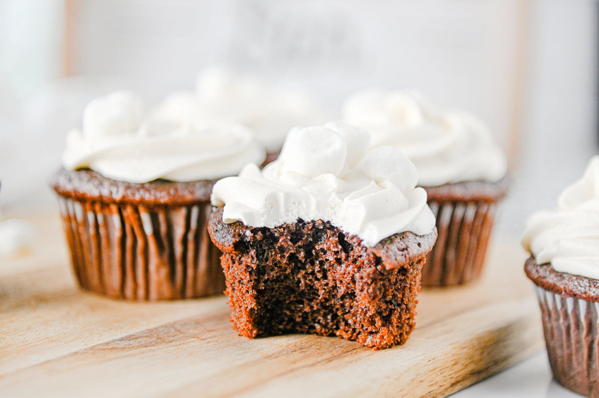 Hot Chocolate Cupcakes Set #6