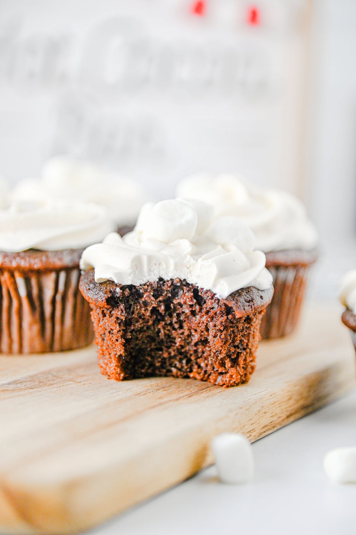 Hot Chocolate Cupcakes Set #6