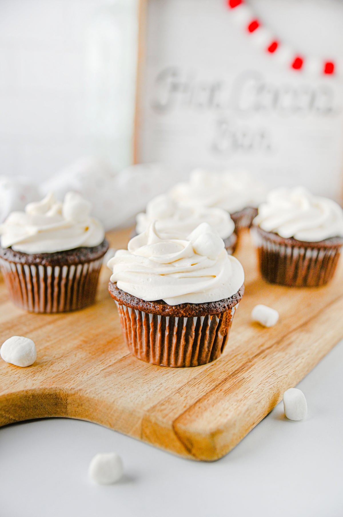 Hot Chocolate Cupcakes Set #6