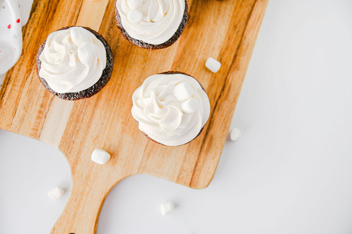 Hot Chocolate Cupcakes Set #6