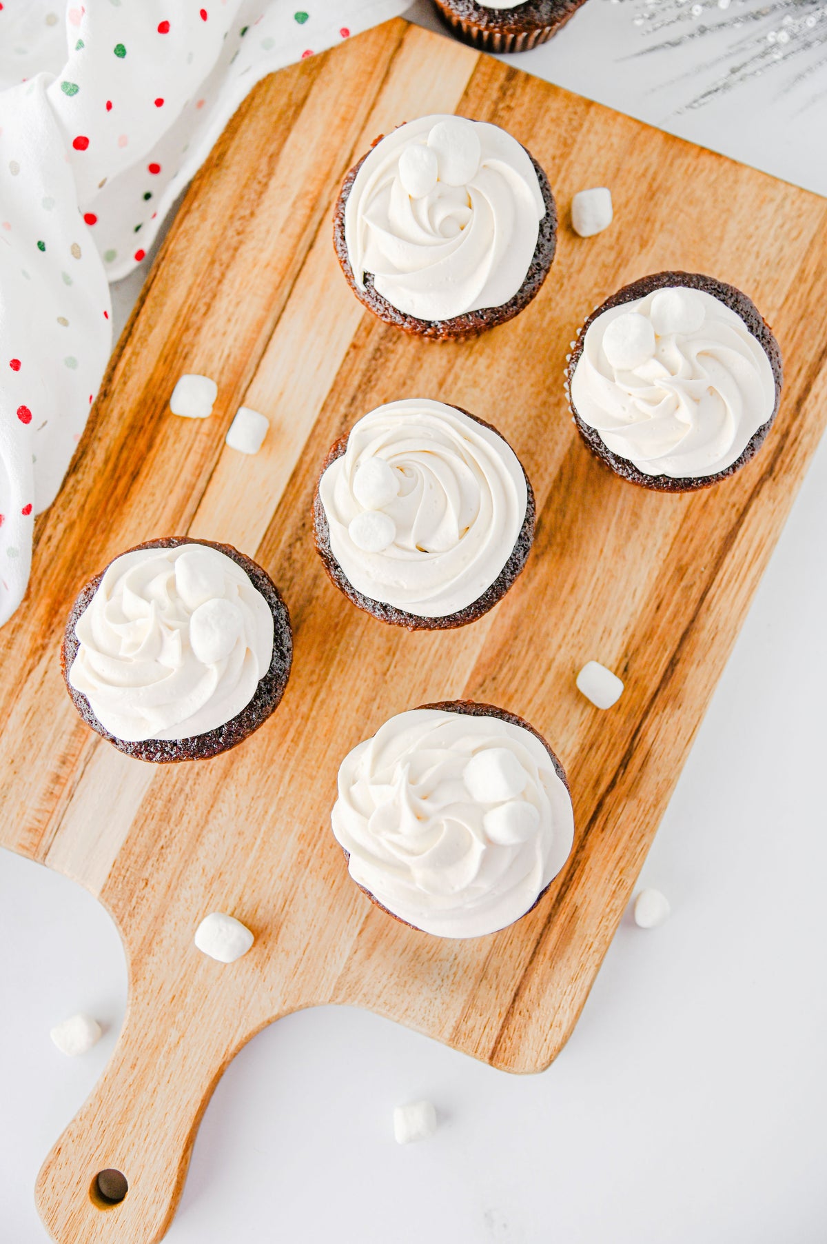 Hot Chocolate Cupcakes Set #6