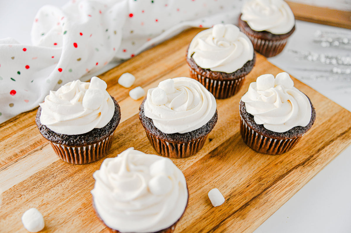 Hot Chocolate Cupcakes Set #6
