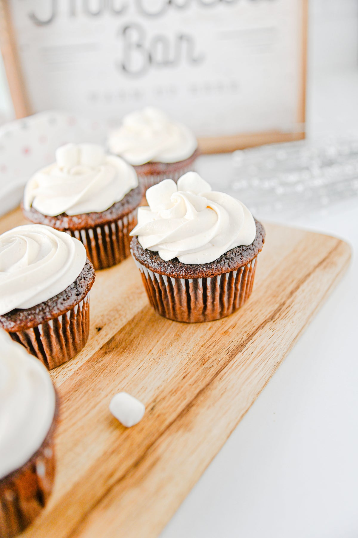 Hot Chocolate Cupcakes Set #6