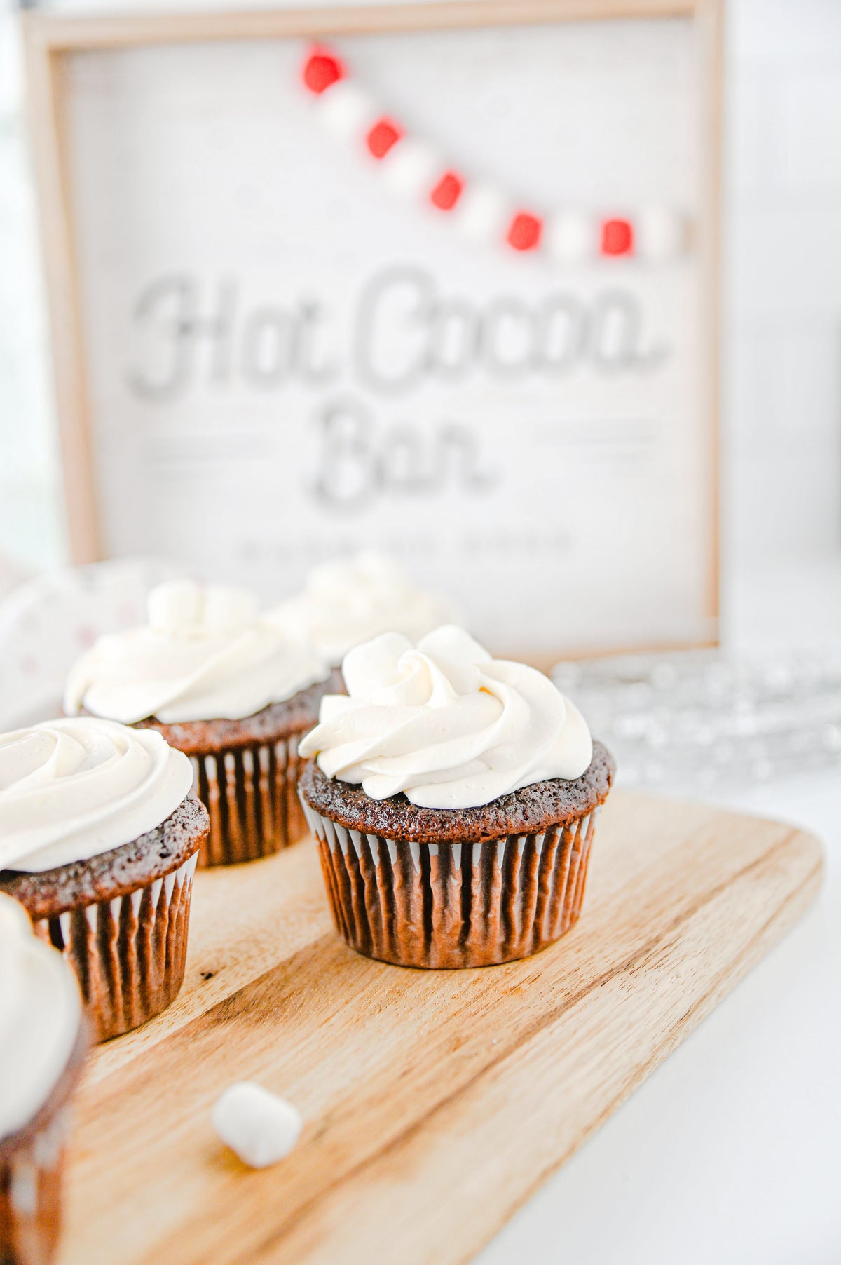 Hot Chocolate Cupcakes Set #6