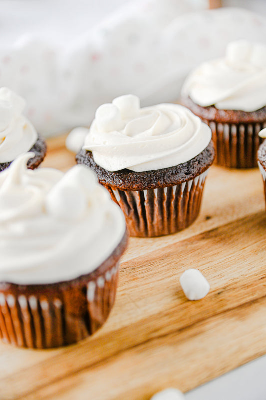 Hot Chocolate Cupcakes Set #6