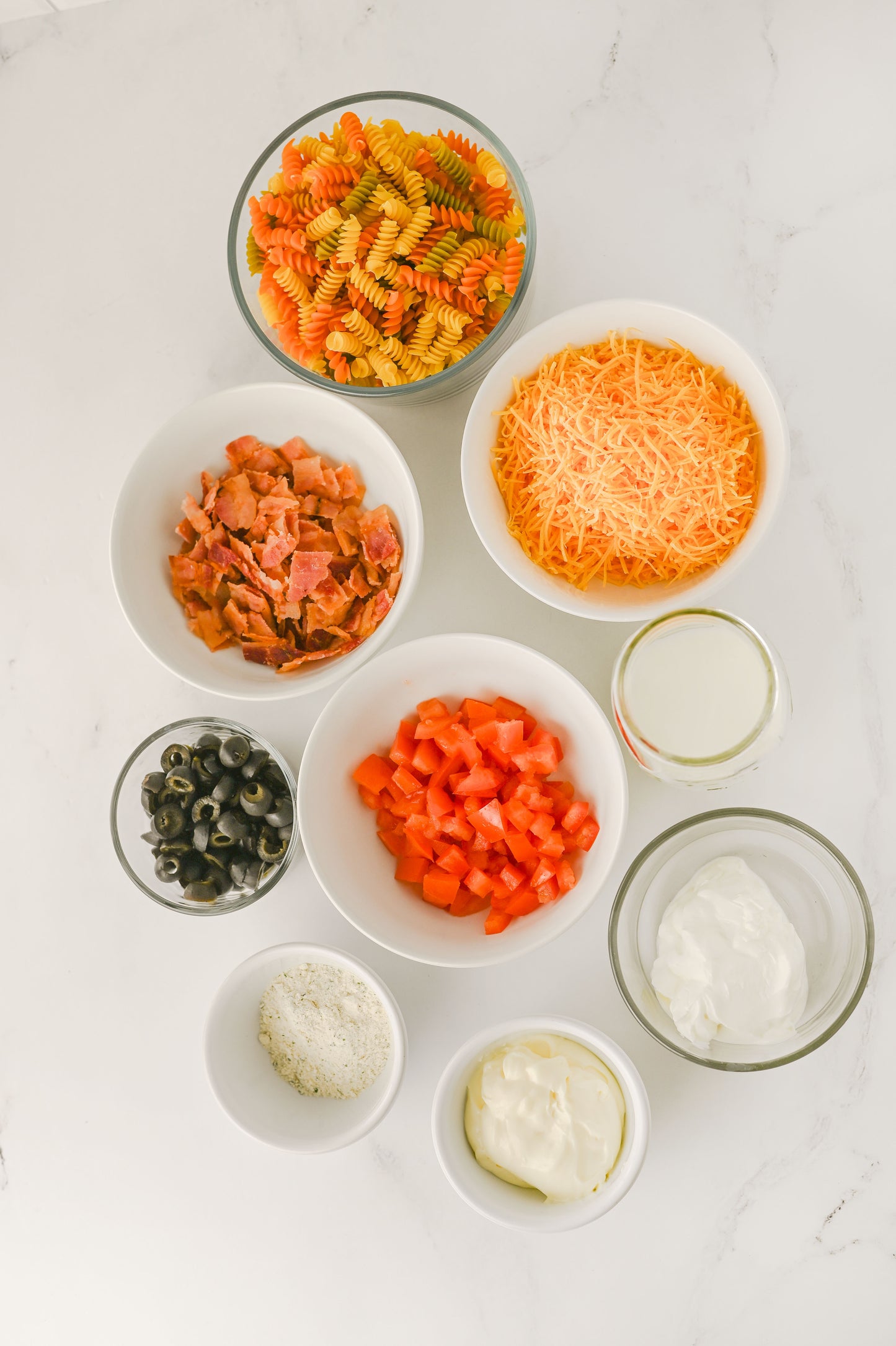 Bacon Ranch Pasta Salad Set #3