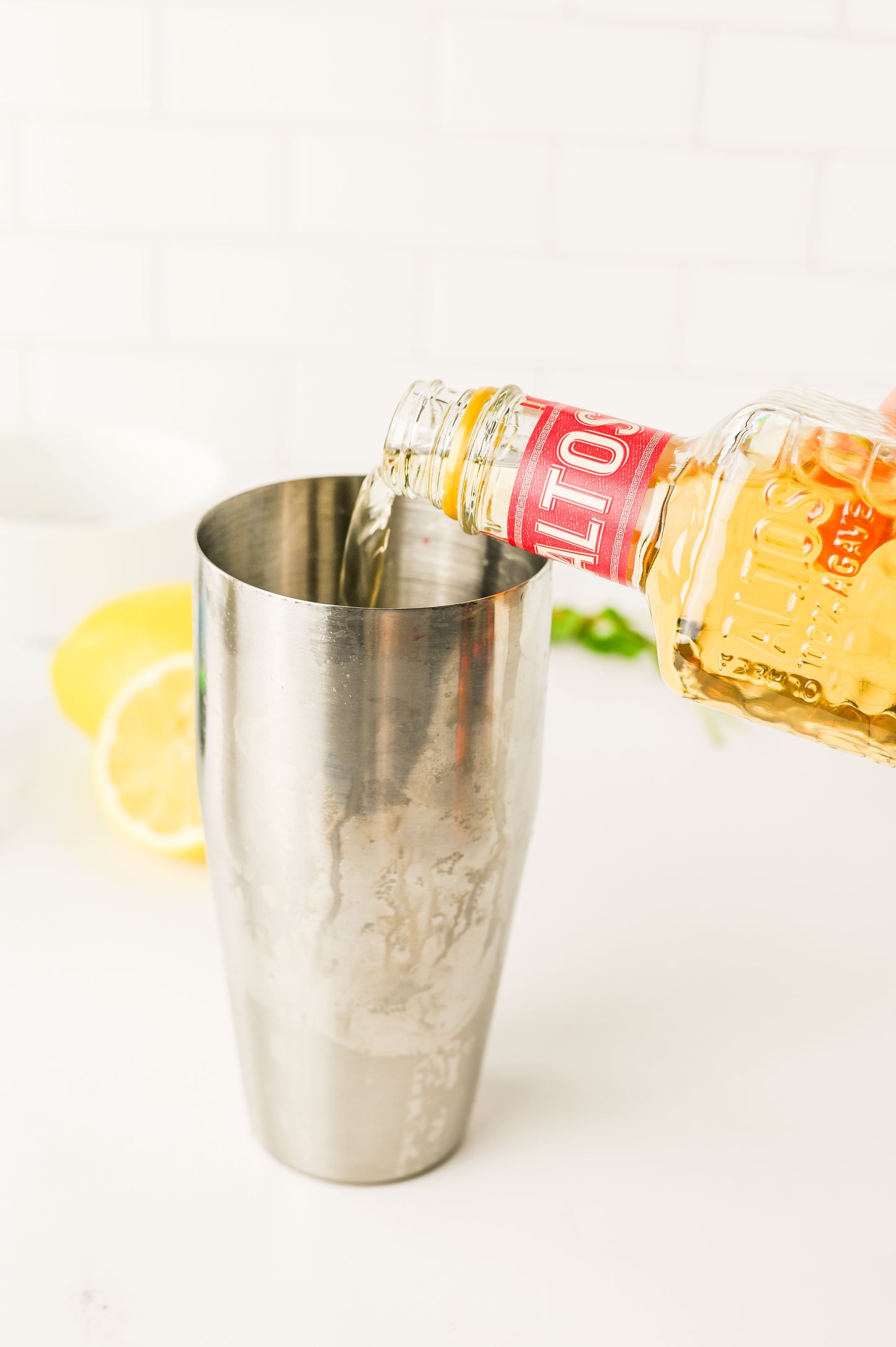 Blackberry Tequila Smash Set #1