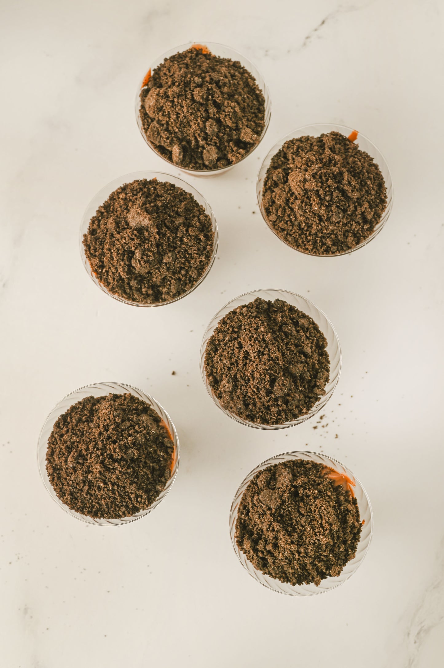 Easter "Carrot" Dirt Cups Set #1