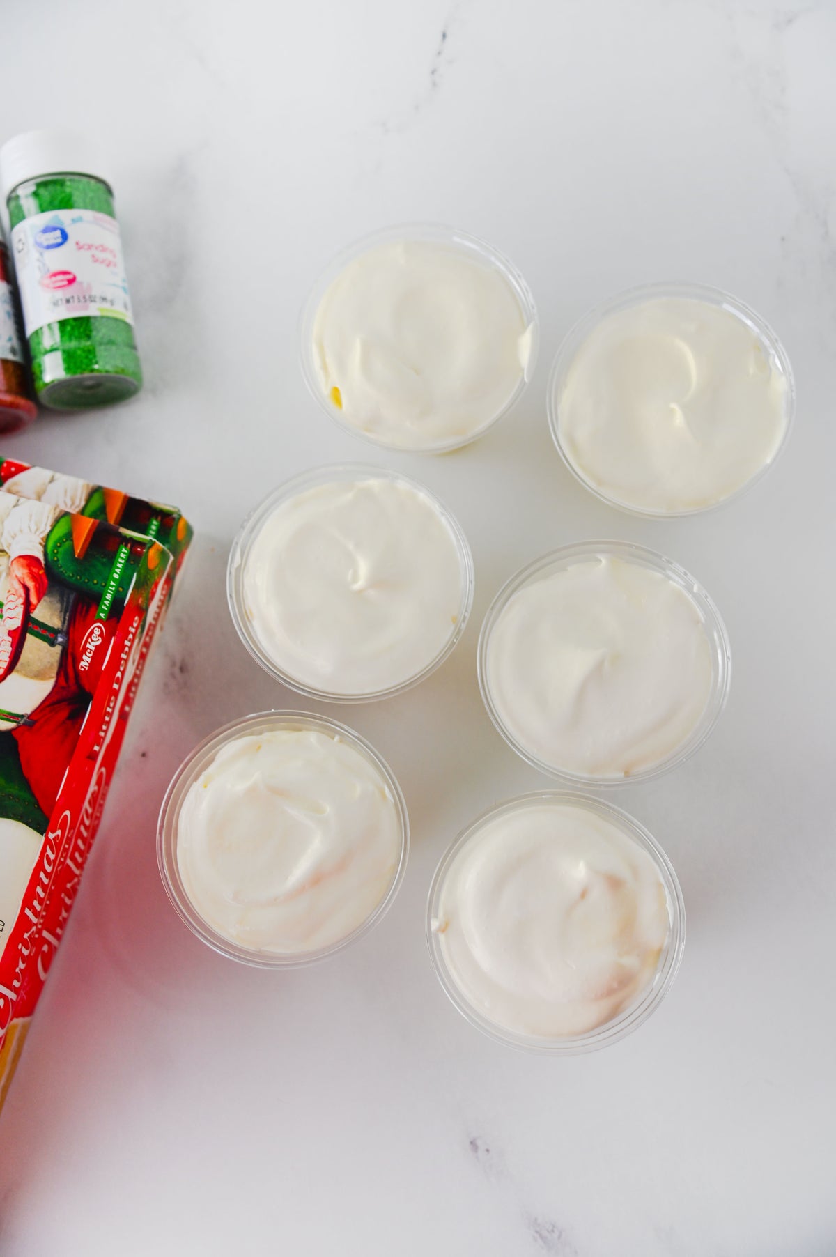 Christmas Tree Cake Dirt Cups Set #3