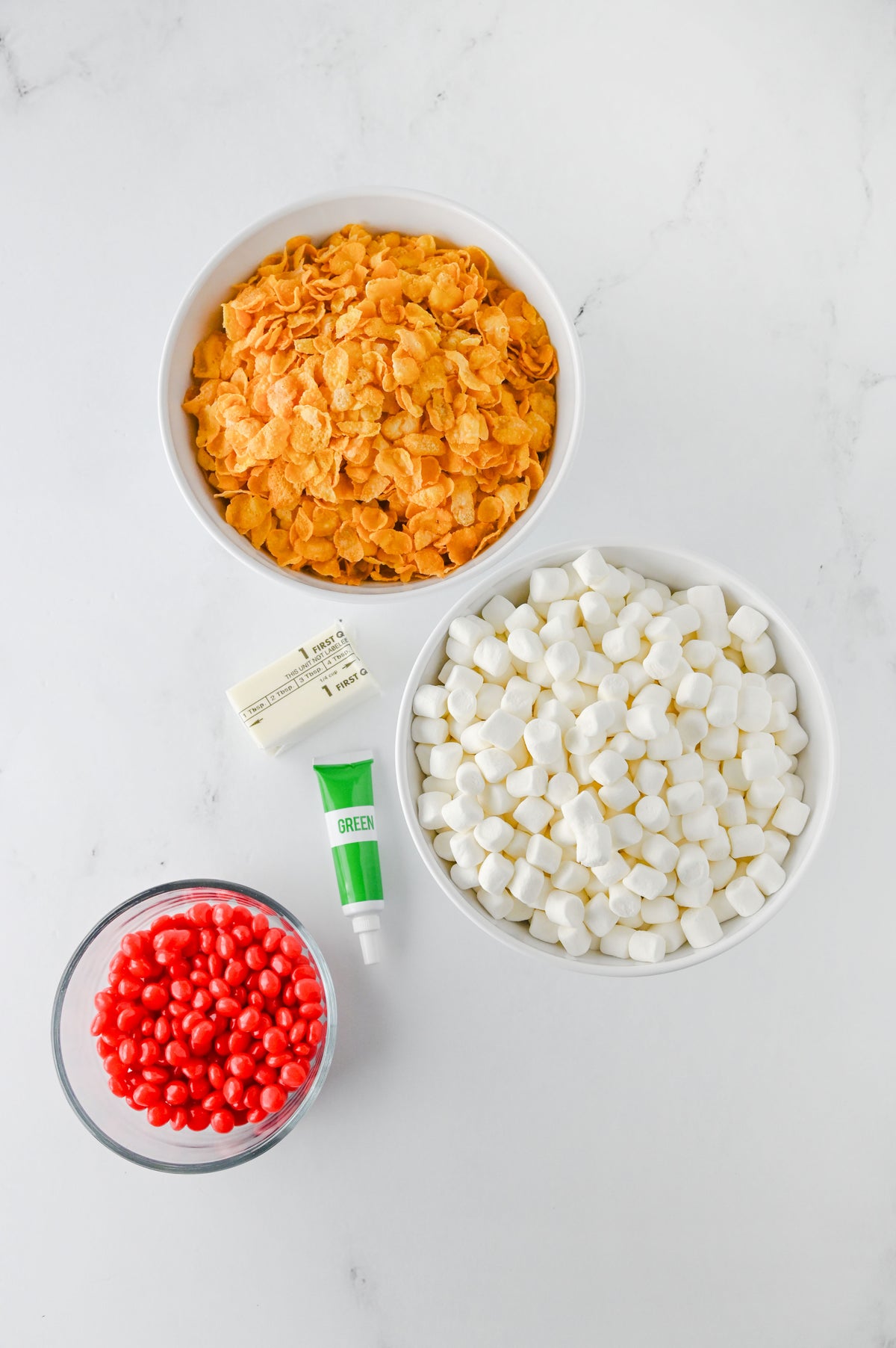 Cornflake Christmas Wreaths Set #3
