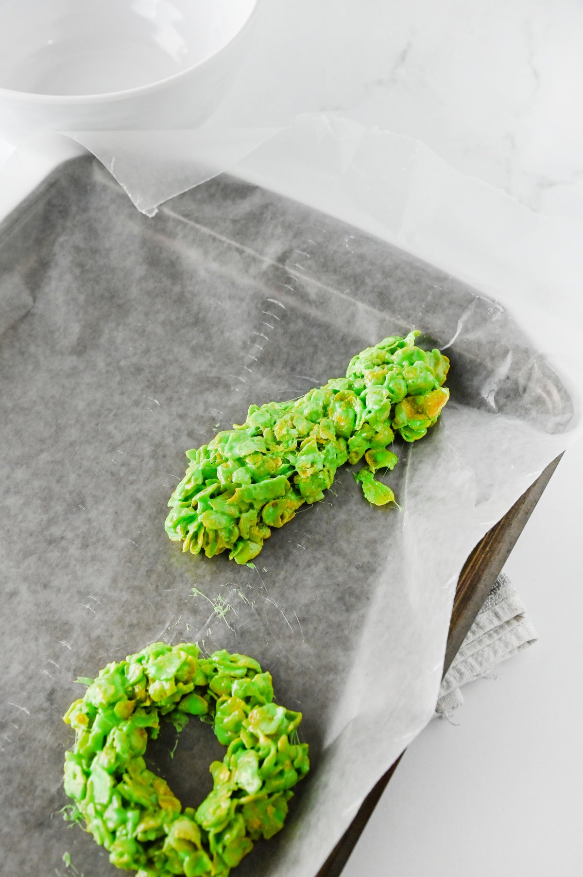 Cornflake Christmas Wreaths Set #3
