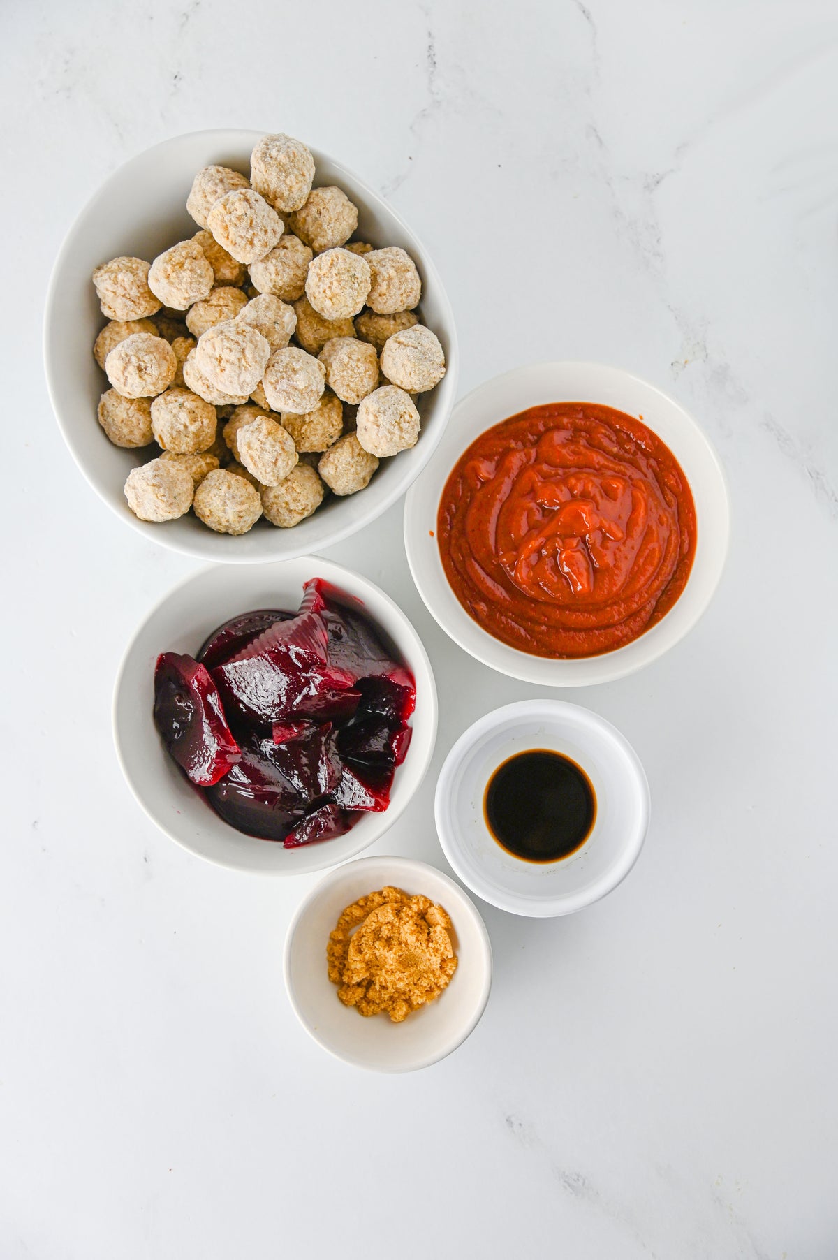 Cranberry Meatballs Set #1