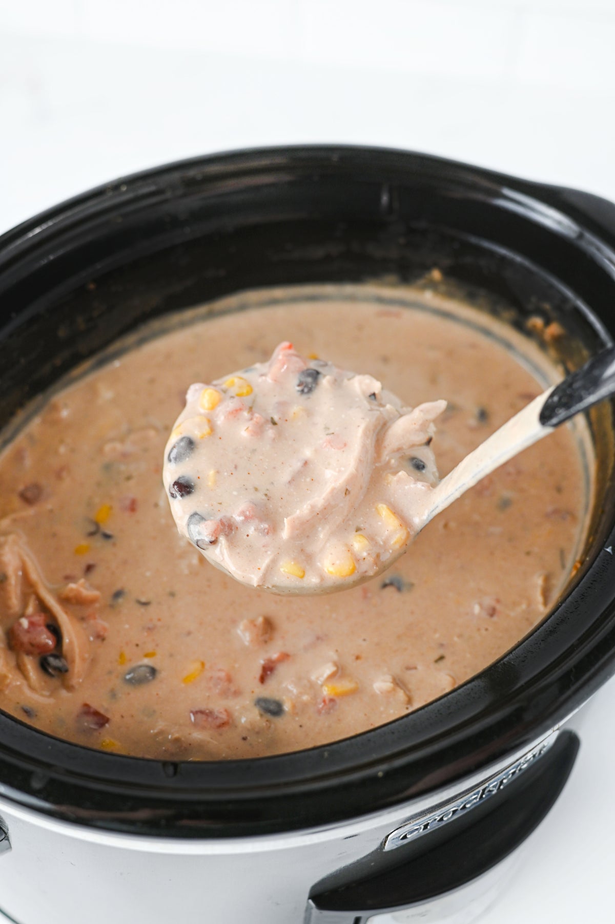 Crock Pot Cream Cheese Chicken Chili Set #1