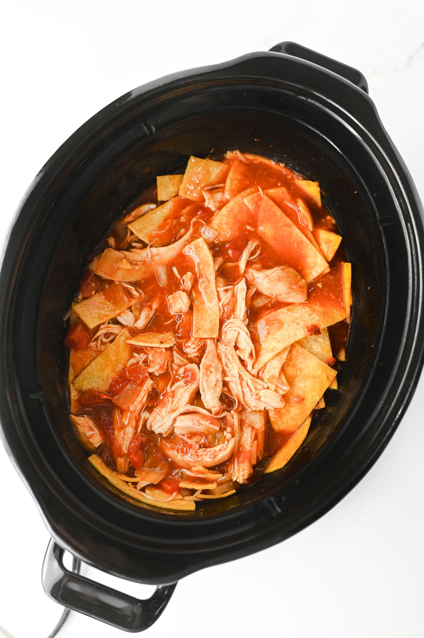 Crock Pot Enchiladas/Enchilada Casserole #1