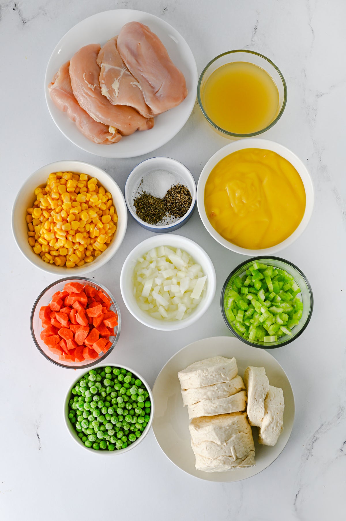 Crock Pot Chicken Pot Pie Set #1