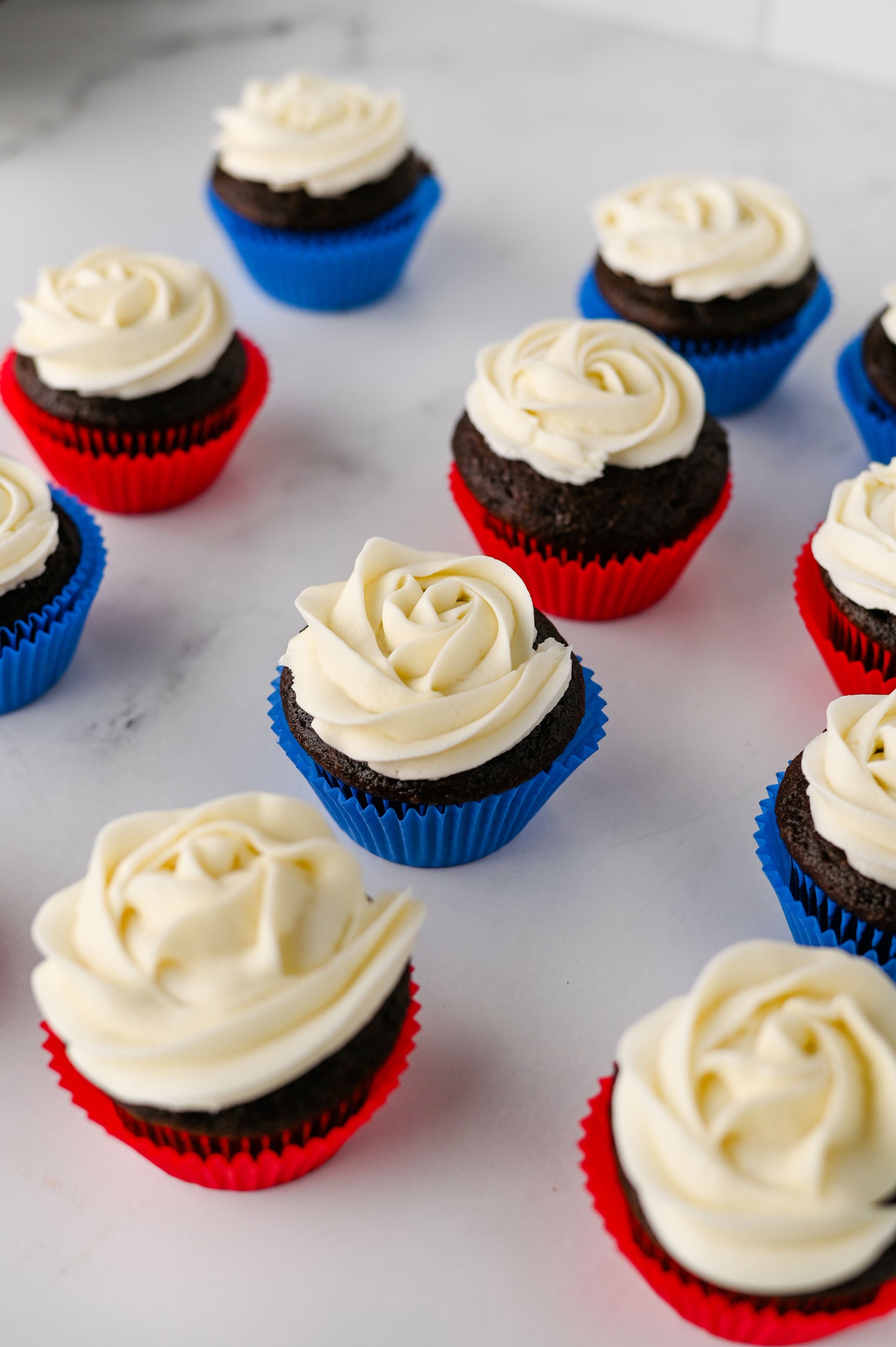 Fire Cracker Cupcakes Set #2