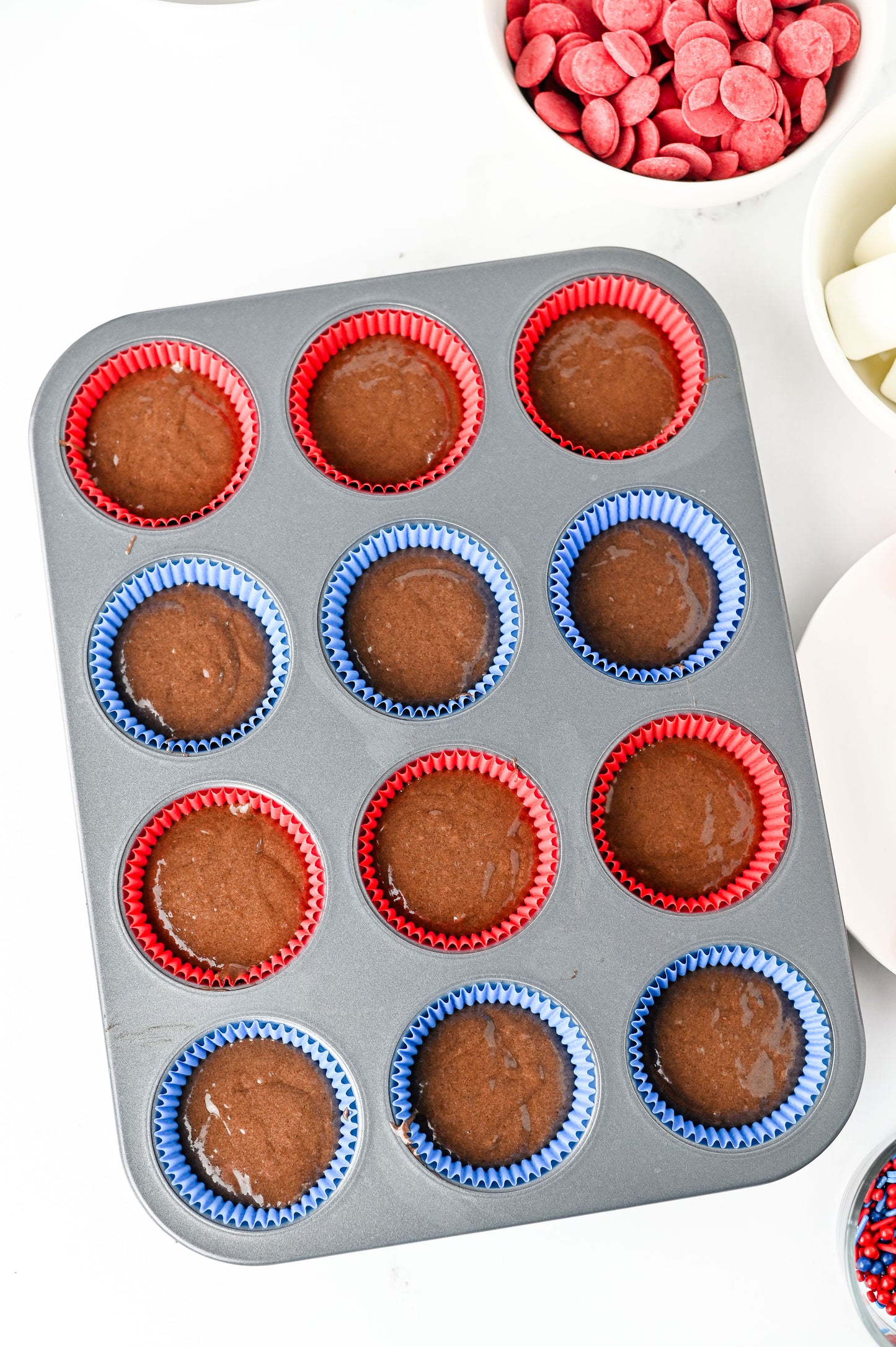 Fire Cracker Cupcakes Set #2