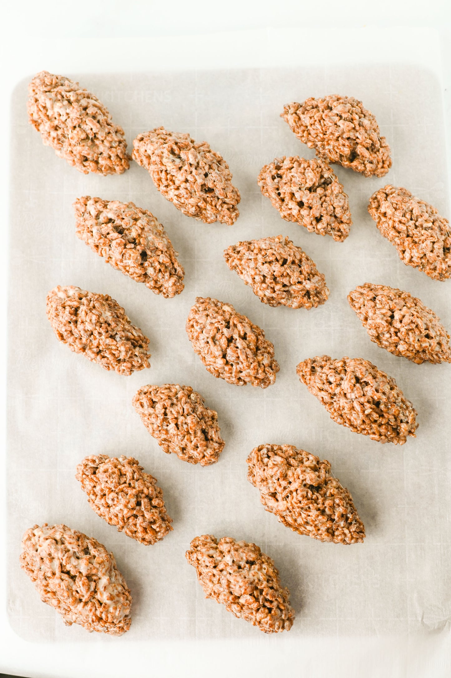 Football Rice Krispie Treats Set #3
