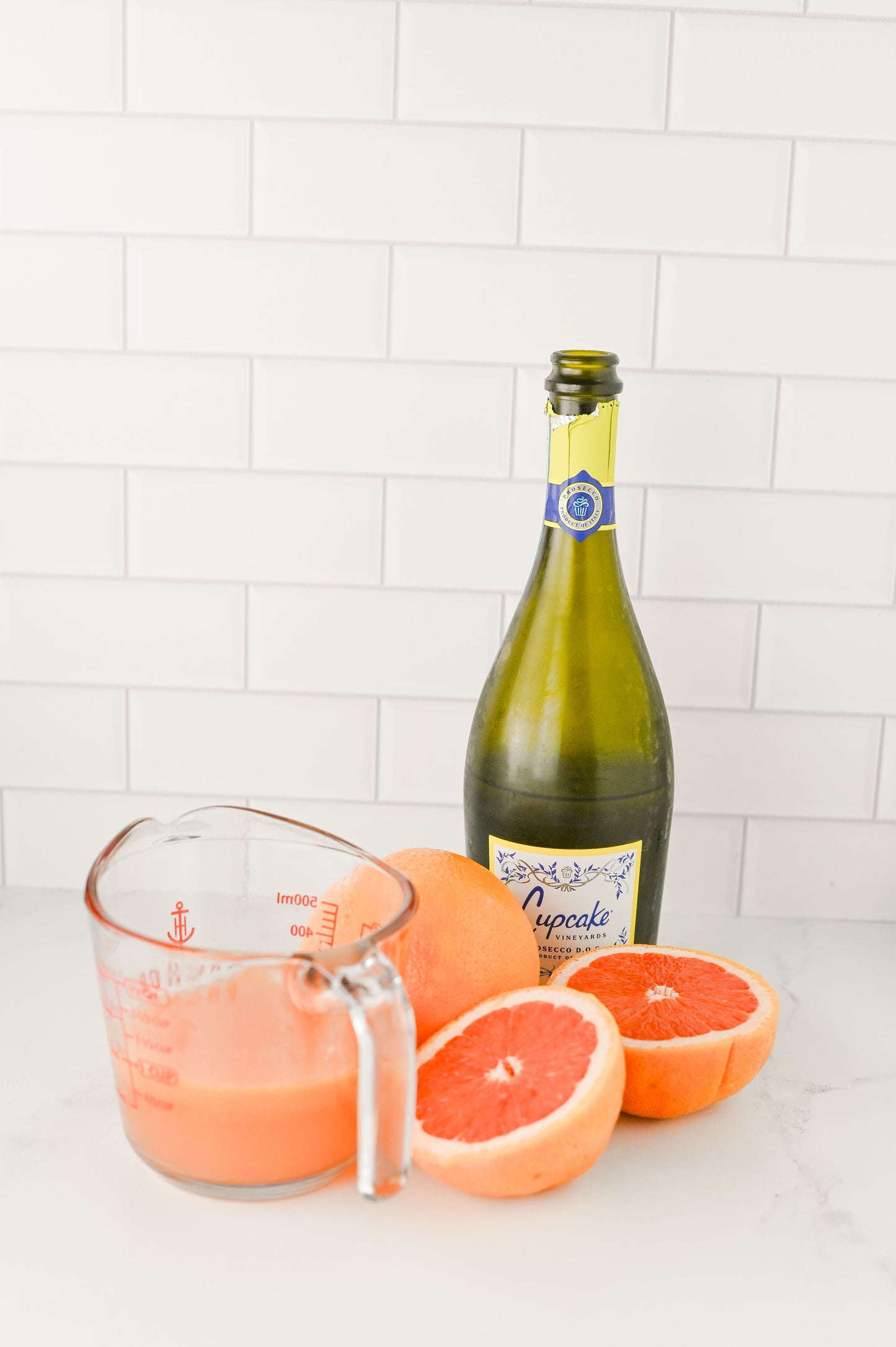 Grapefruit Mimosa Set #1