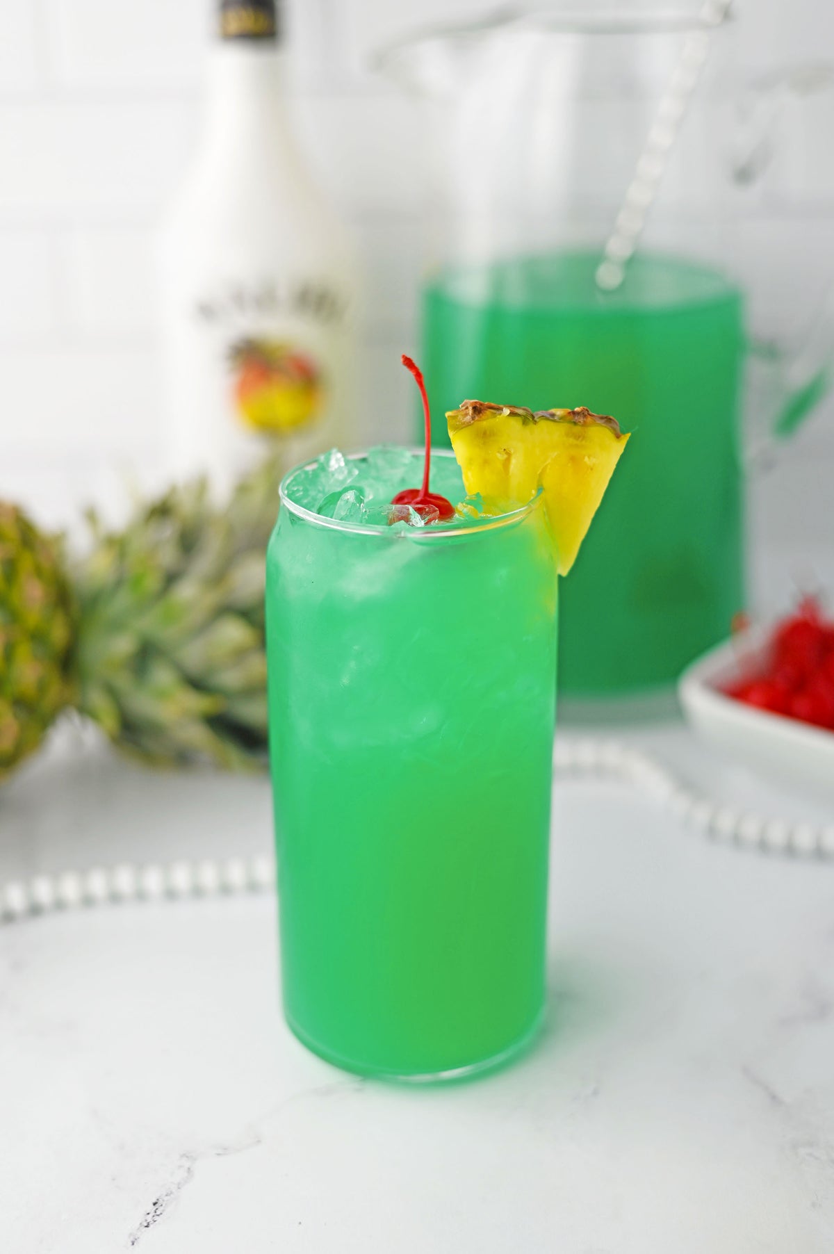 Green Hawaiian Cocktail