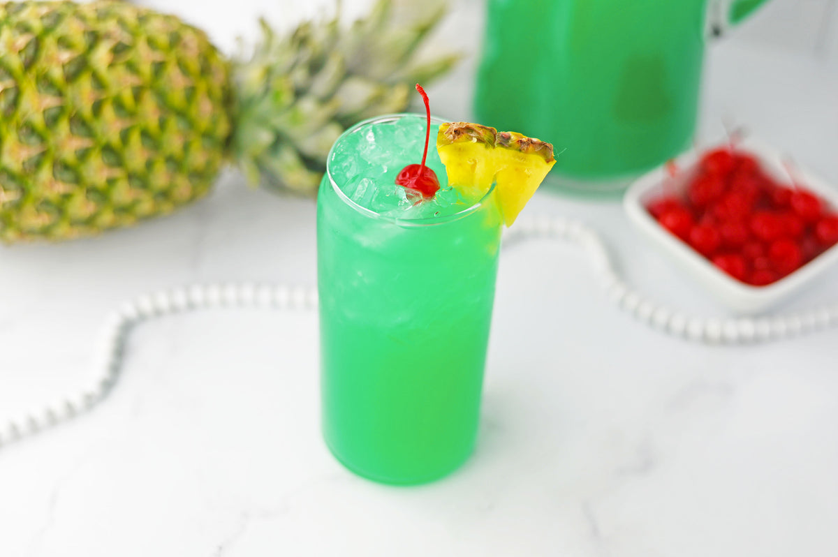 Green Hawaiian Cocktail