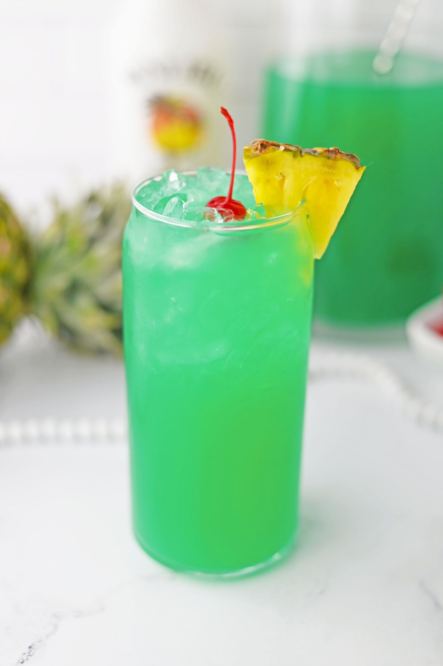 Green Hawaiian Cocktail