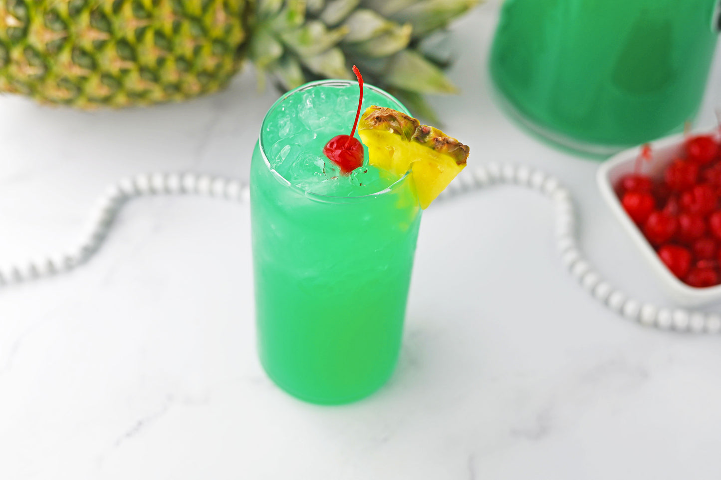 Green Hawaiian Cocktail