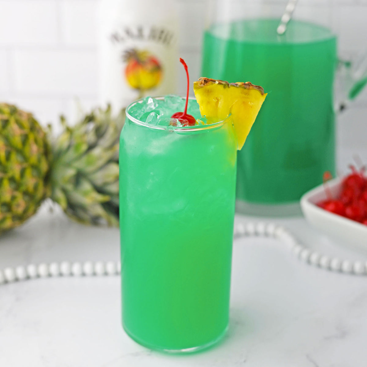 Green Hawaiian Cocktail