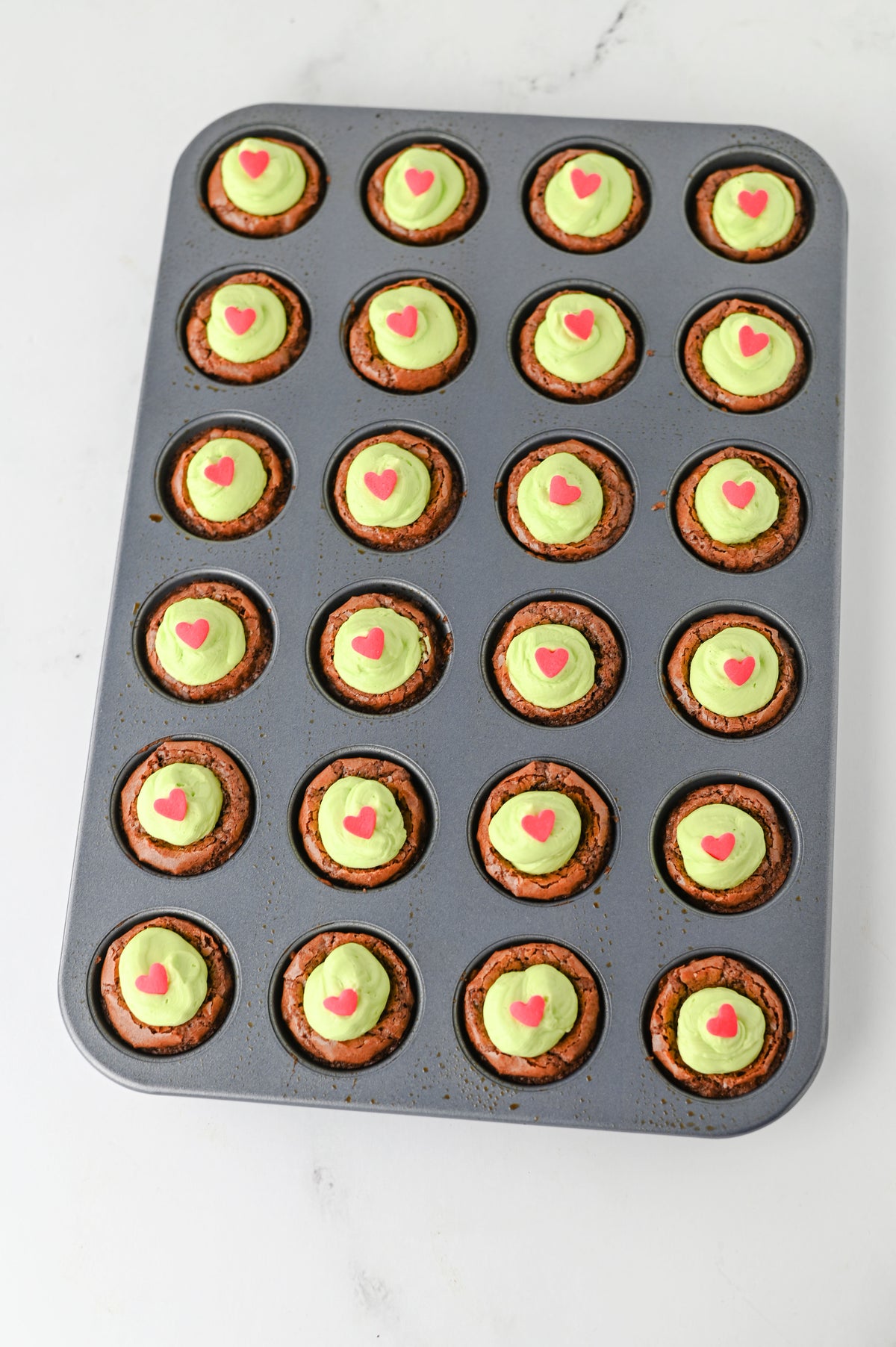 Grinch Brownie Bites Set #2