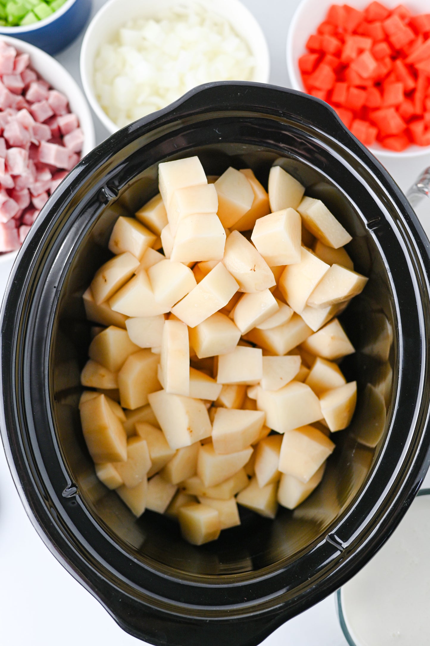 Slow Cooker Ham and Potato Soup Set #3