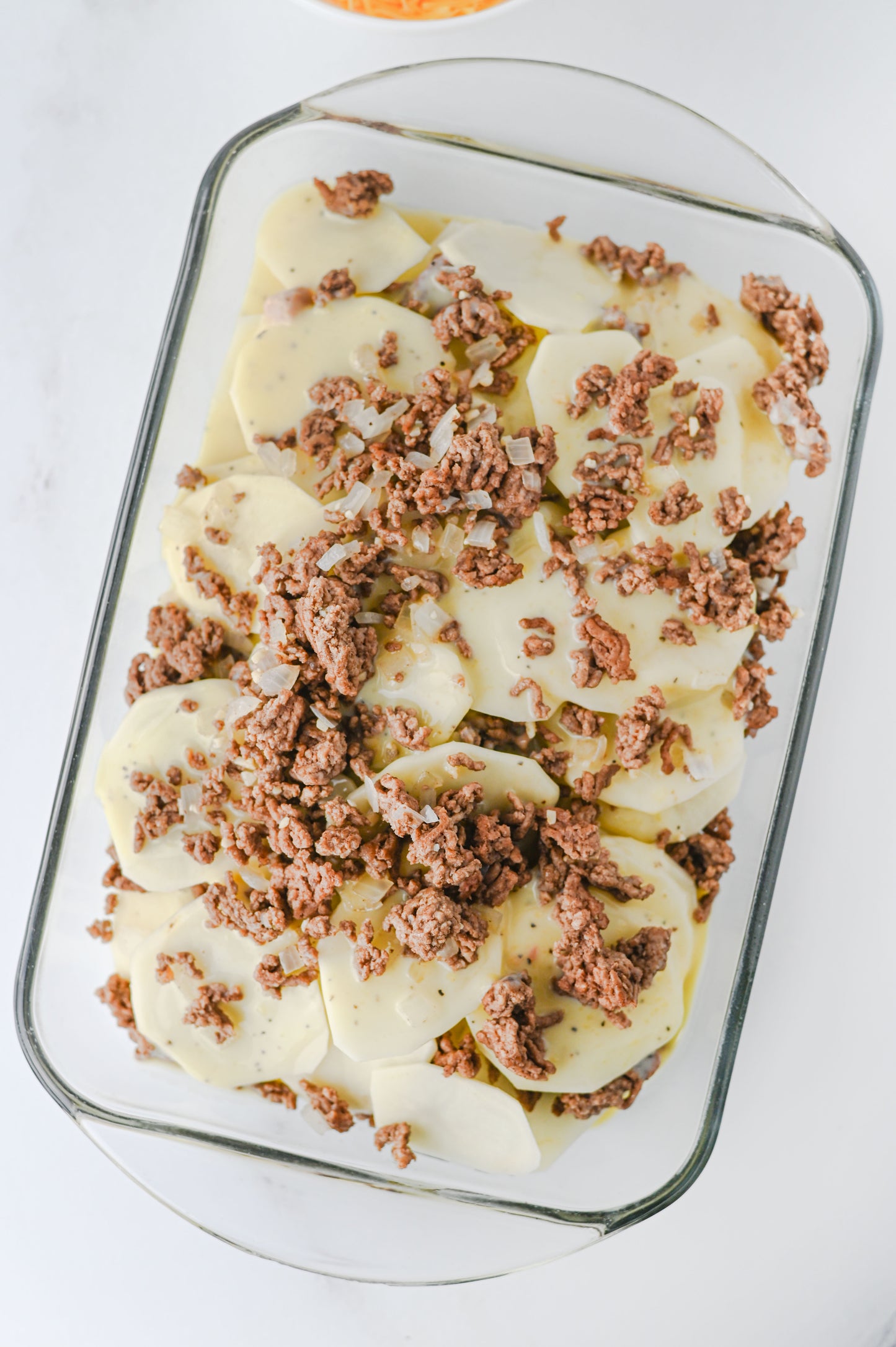 Hamburger Potato Casserole Set #4