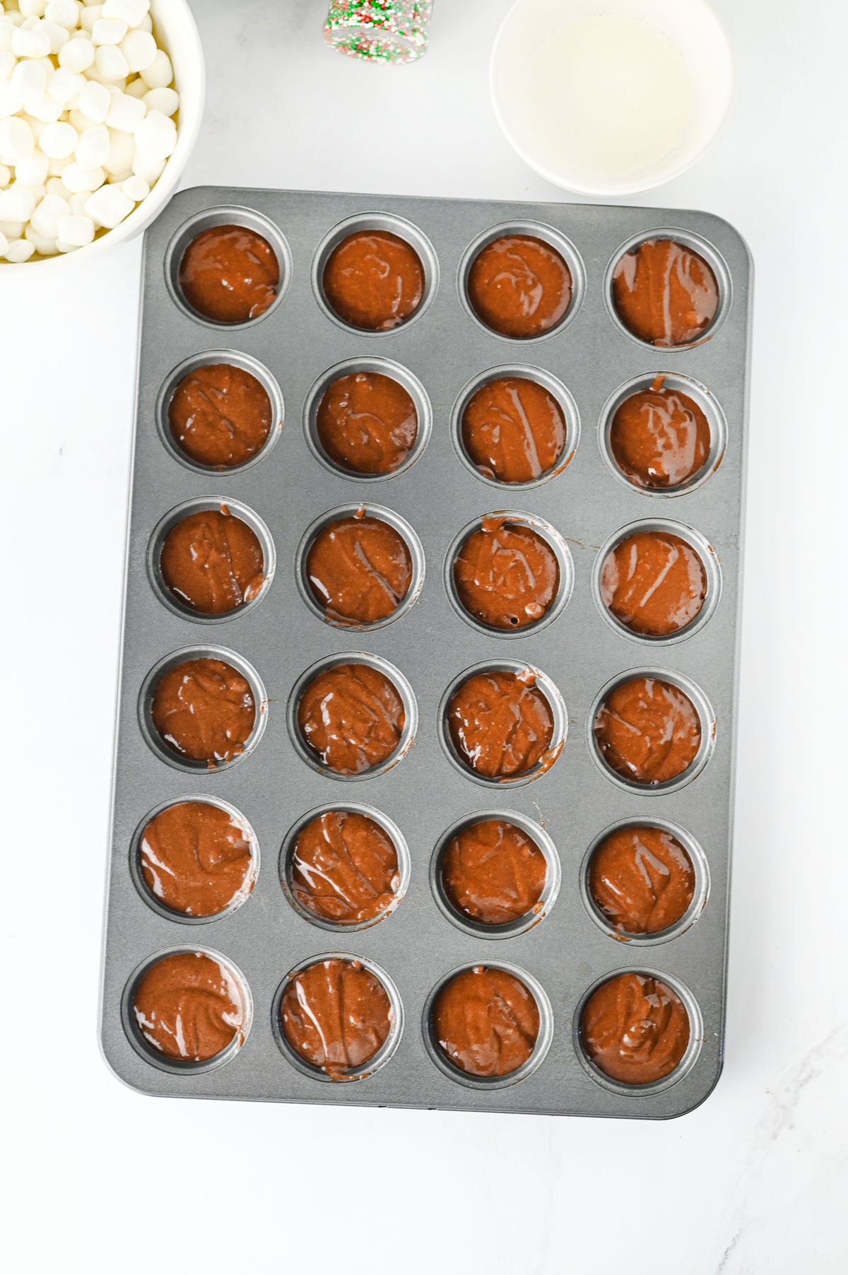 Hot Cocoa Brownie Bites Set #2