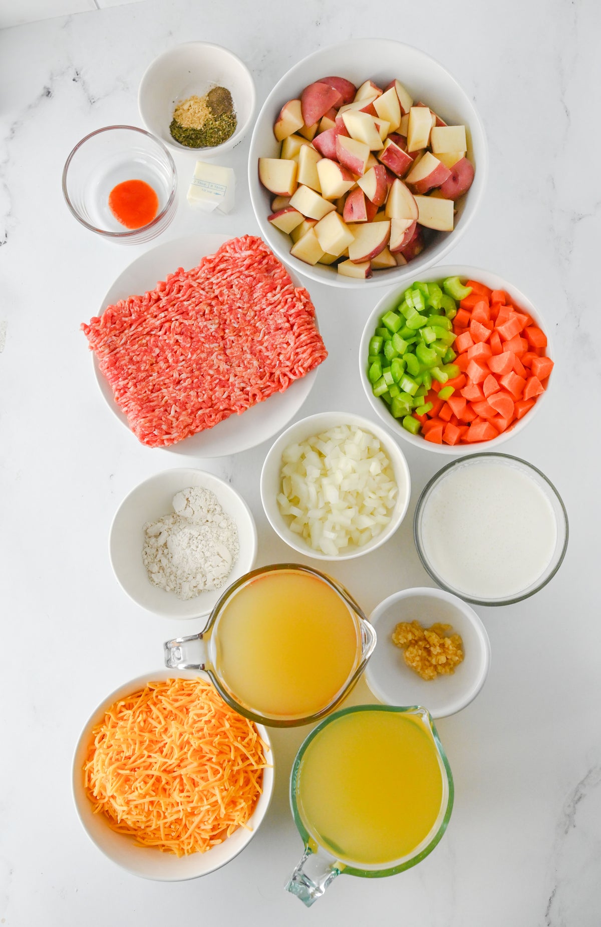 Italian Sausage Potato Soup Set #3