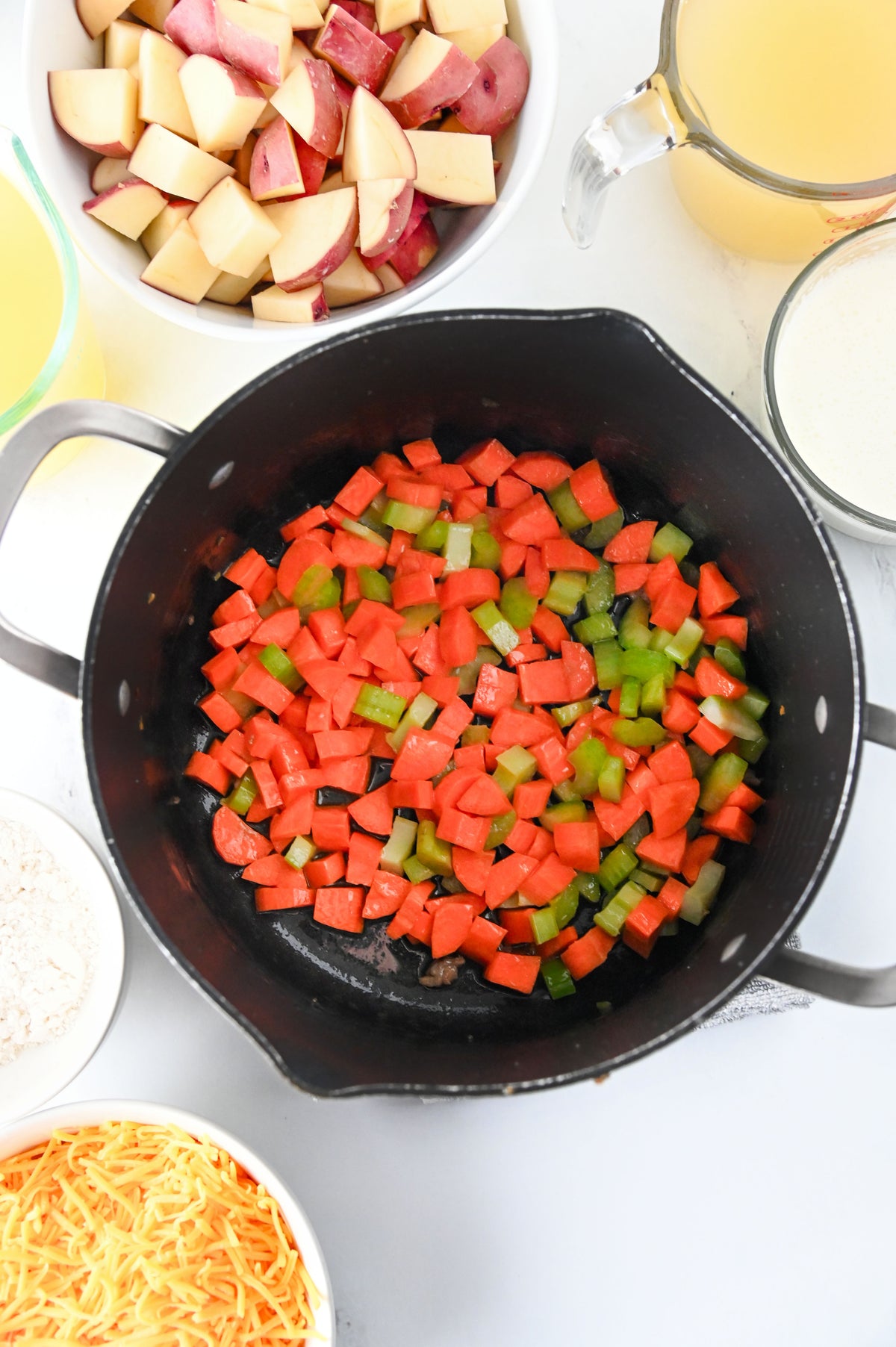 Italian Sausage Potato Soup Set #3