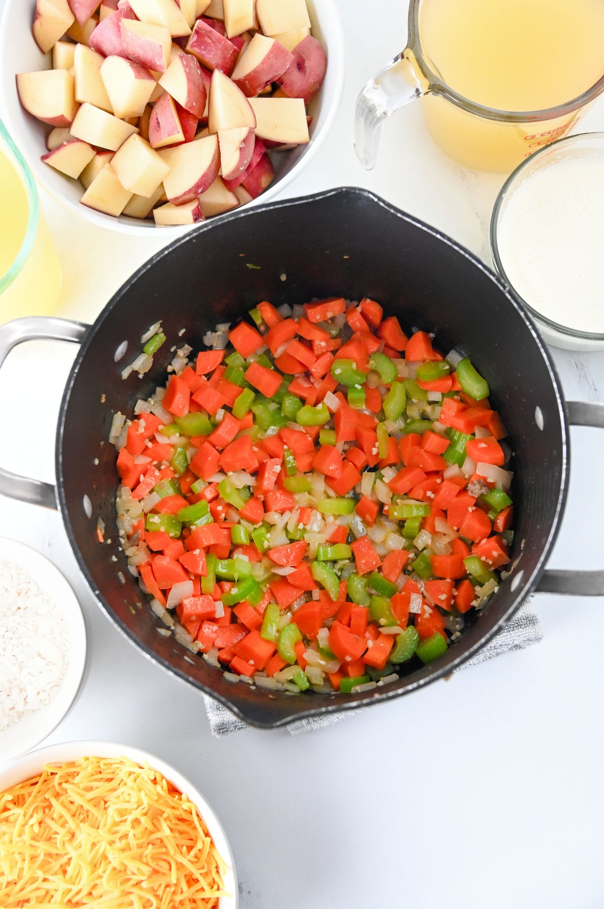 Italian Sausage Potato Soup Set #3