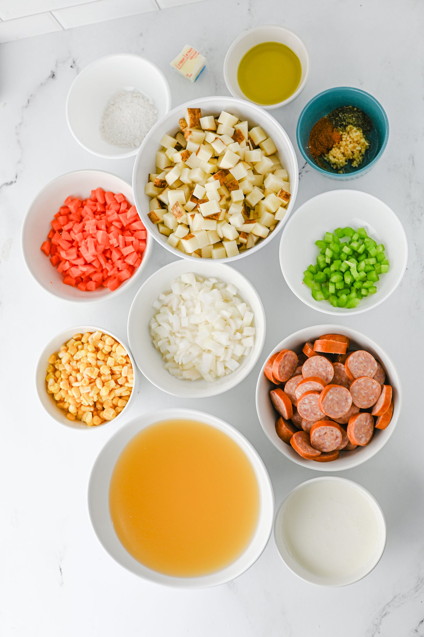 Kielbasa Potato Soup Set #4