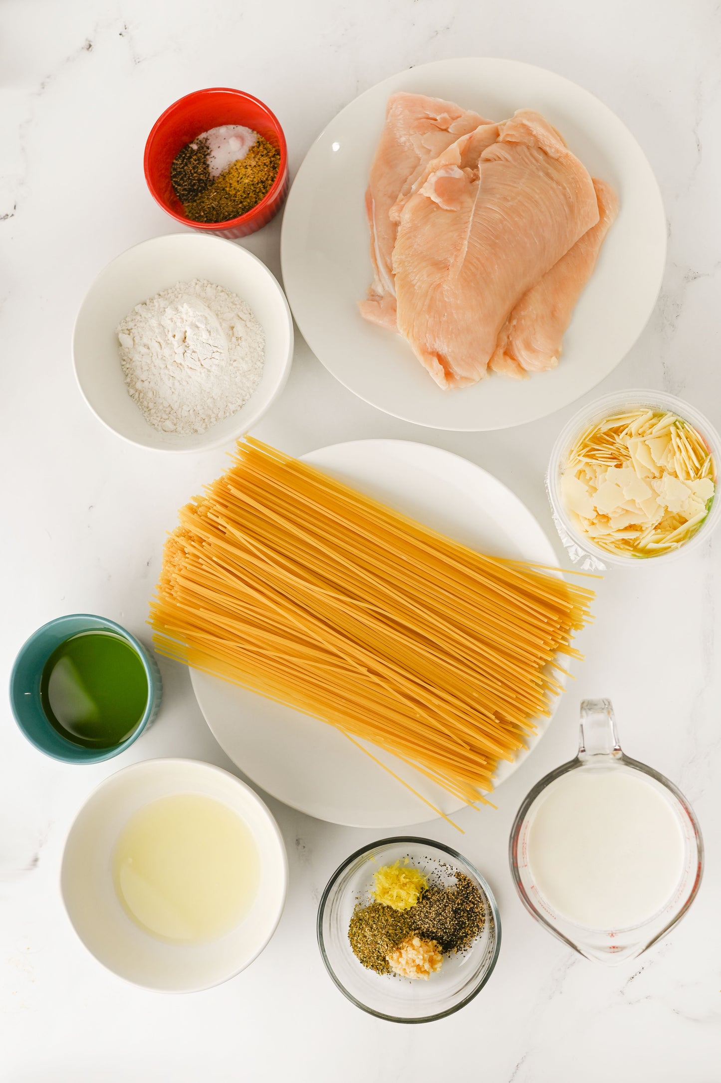 Lemon Chicken Pasta Set #1