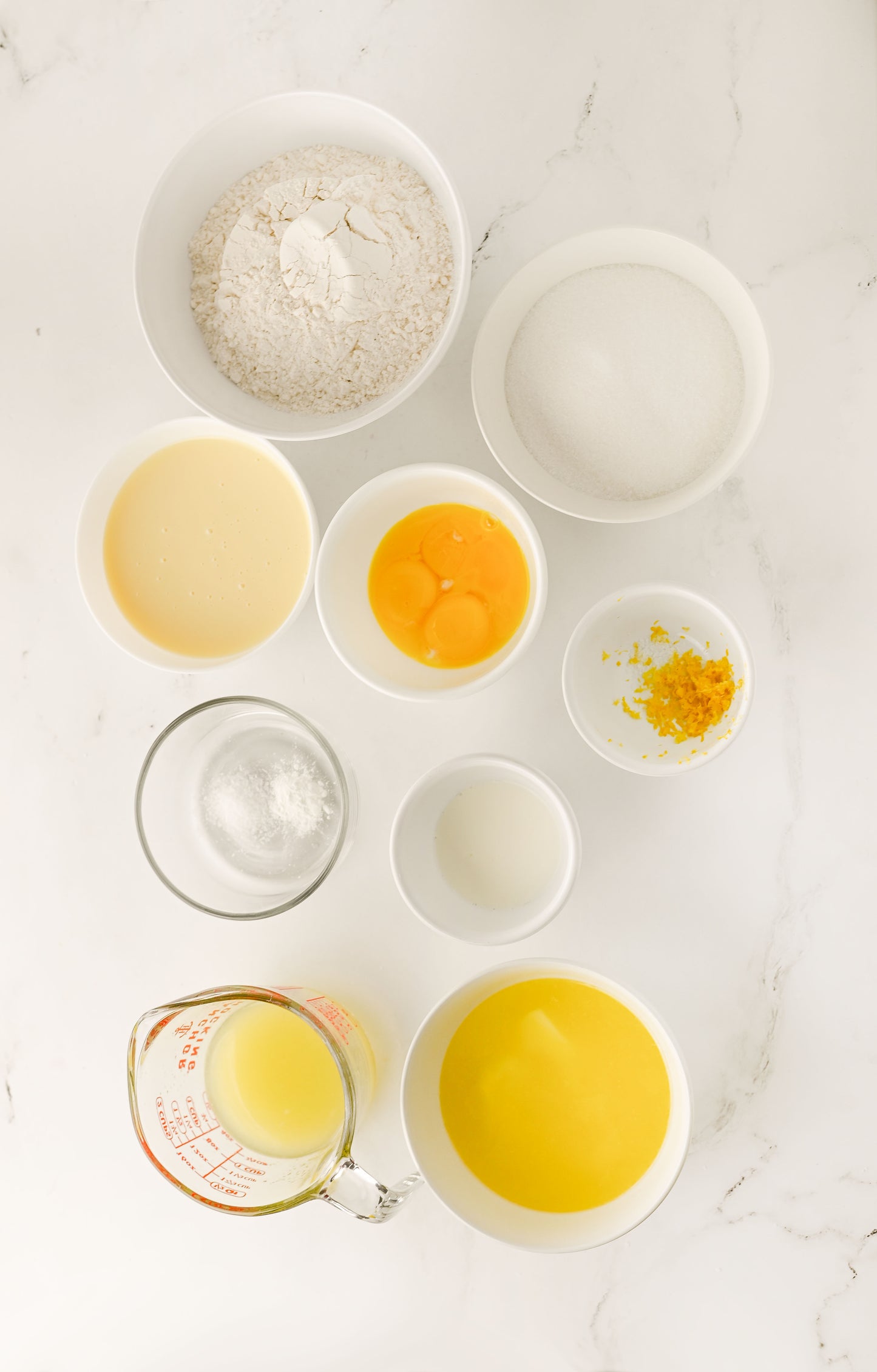 Lemon Crumb Bars Set #1