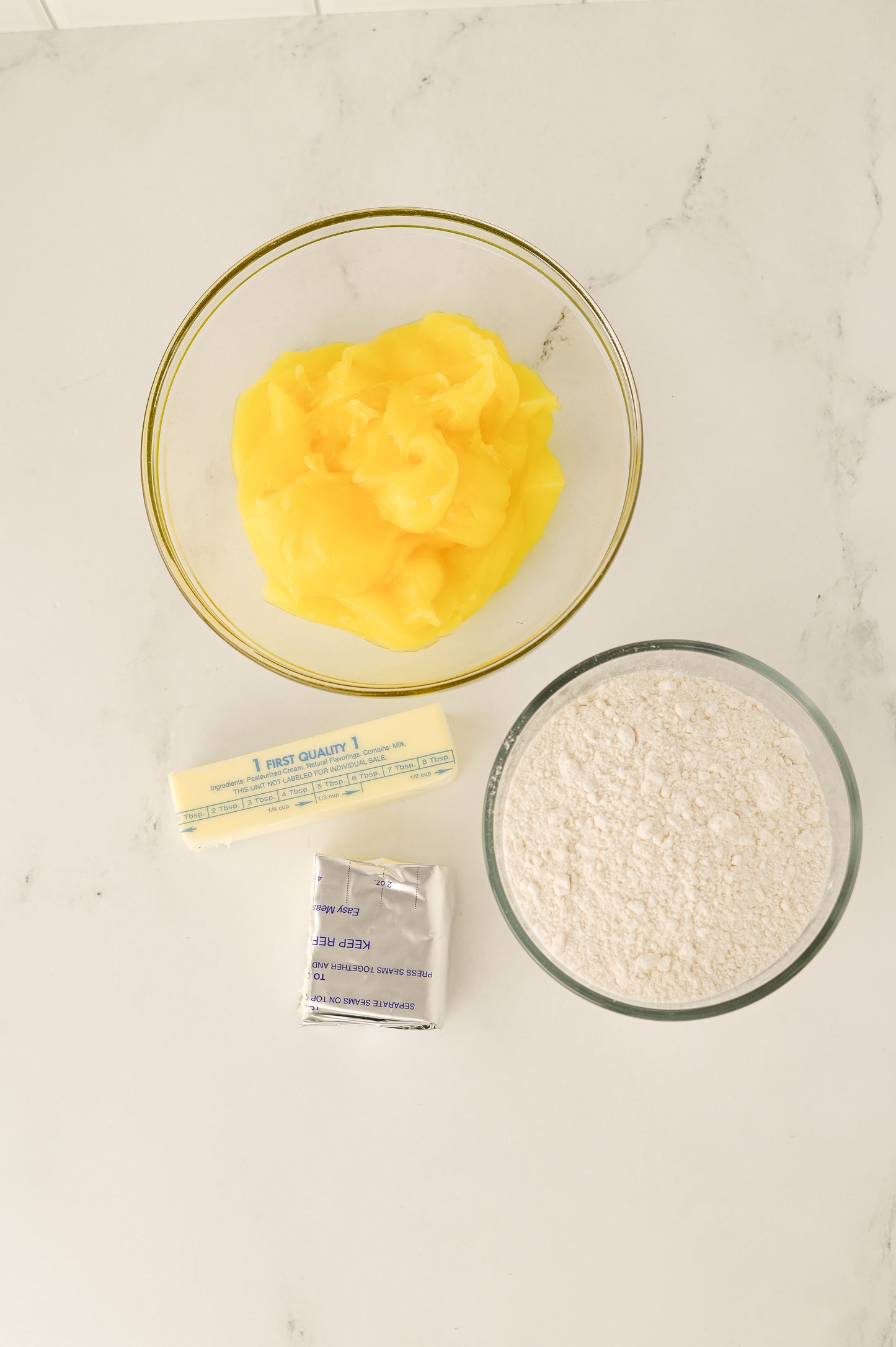 Lemon Cream Cheese Dump Cake Set #3