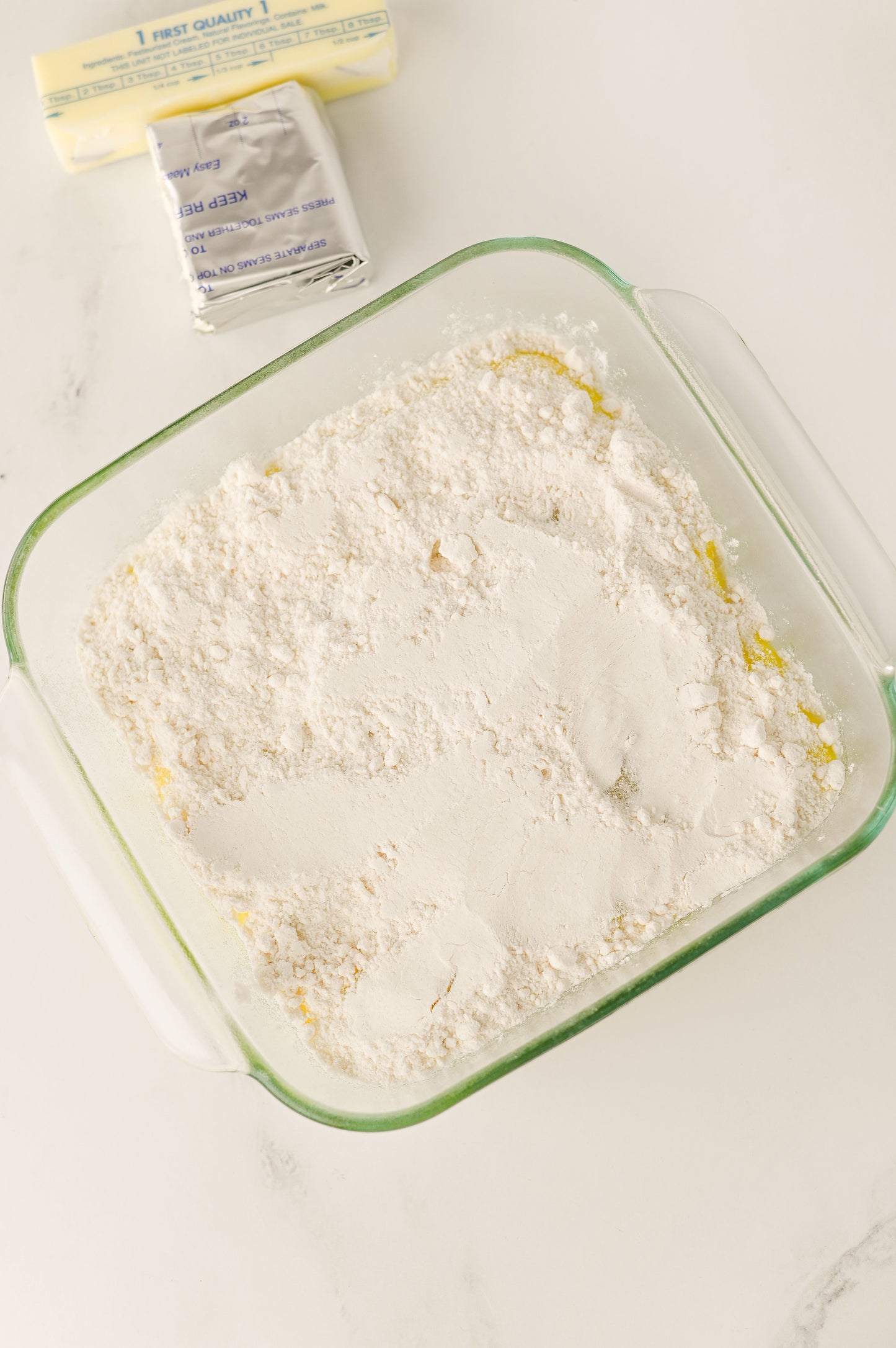 Lemon Cream Cheese Dump Cake Set #3